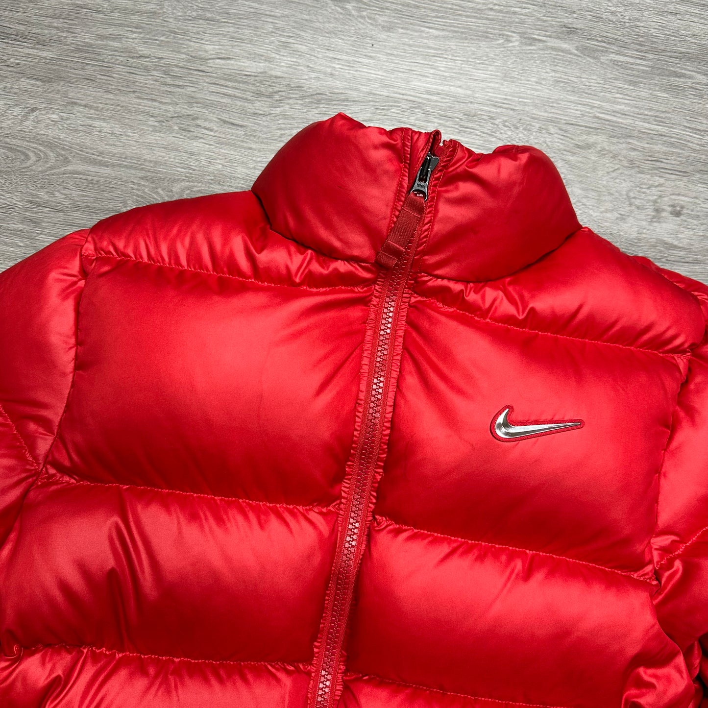 Nike x Drake NOCTA Sunset Puffer Jacket Red