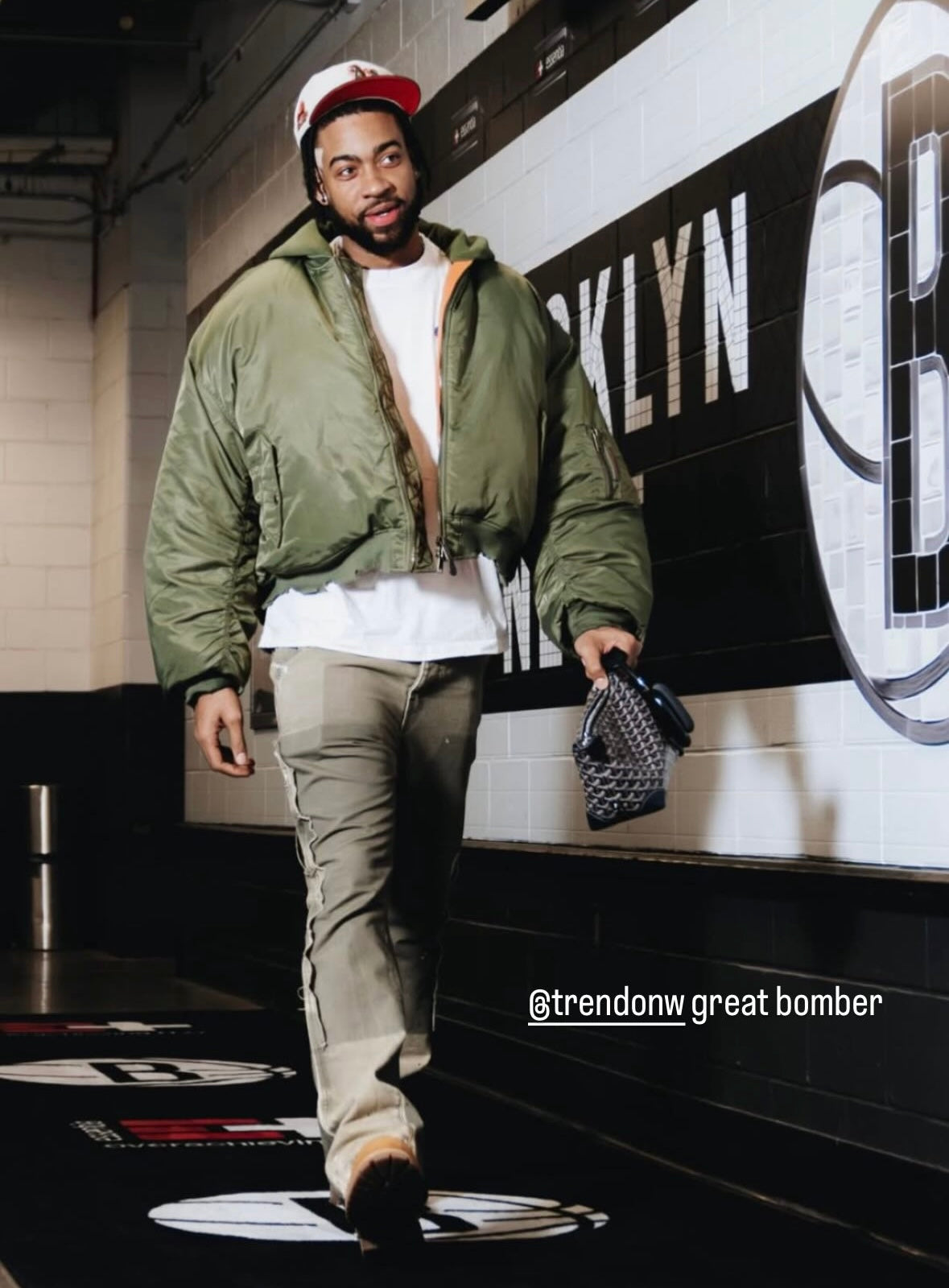 Gold Vintage Army Bomber Jacket