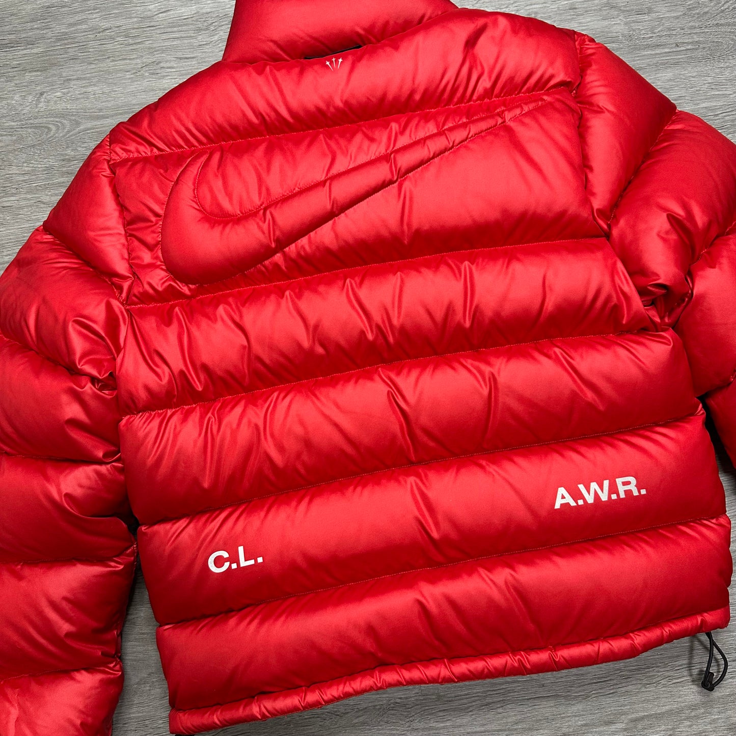 Nike x Drake NOCTA Sunset Puffer Jacket Red