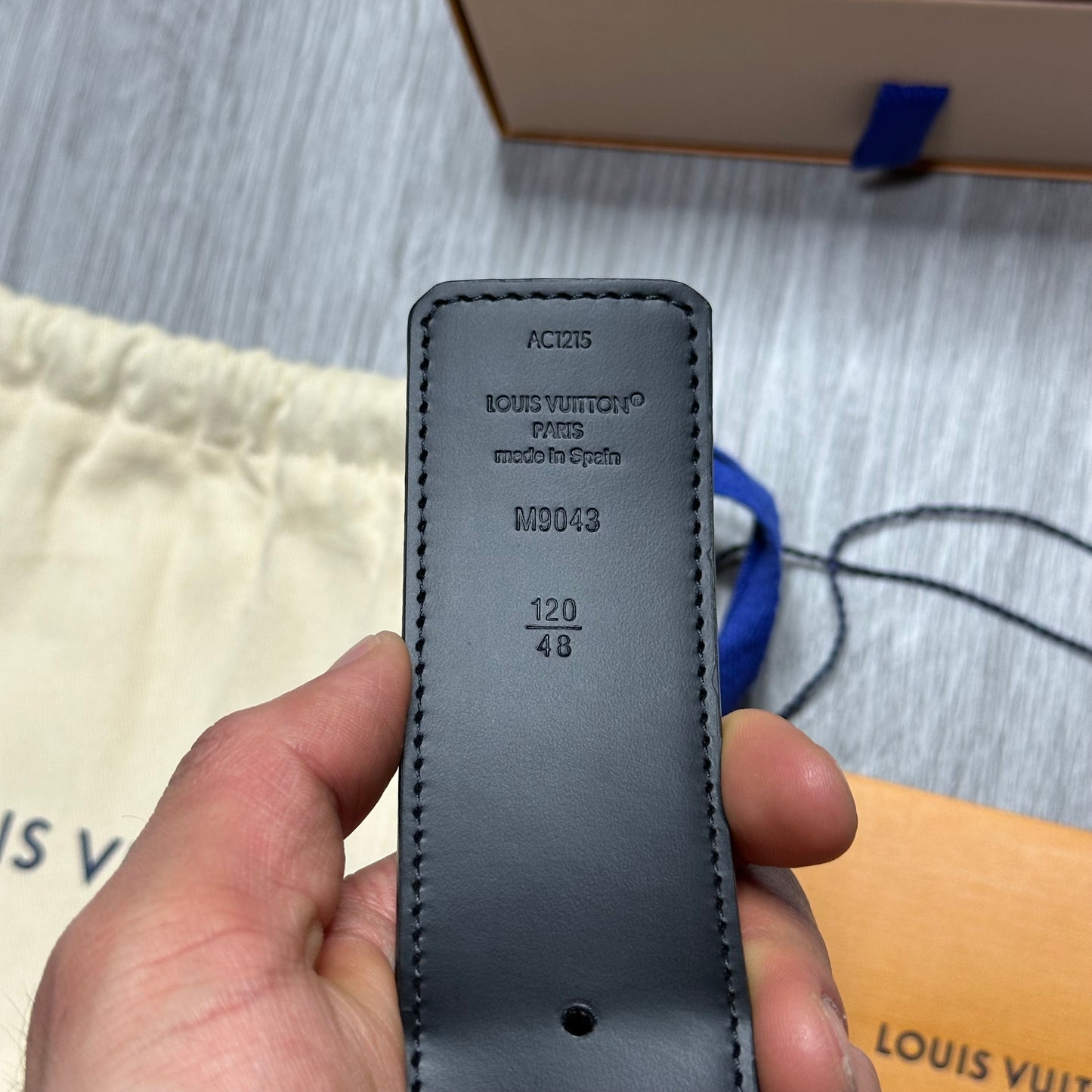 Louis Vuitton LV Initiales 40mm Reversible Belt Monogram Eclipse