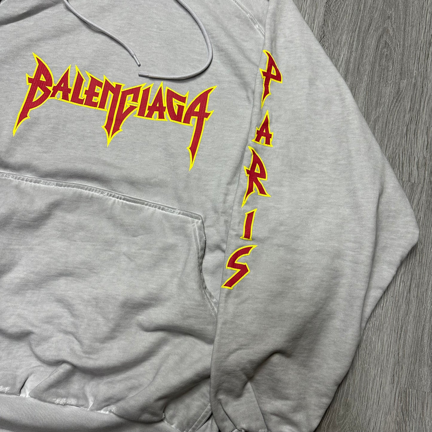 Balenciaga Metal Painted Hoodie