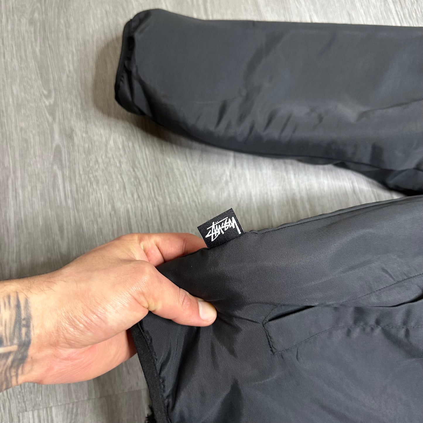 Stussy 8 Ball Sherpa Reversible Jacket Orange