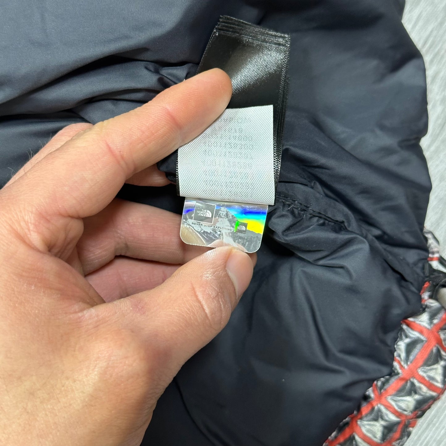 Supreme The North Face Studded Nuptse Jacket Red