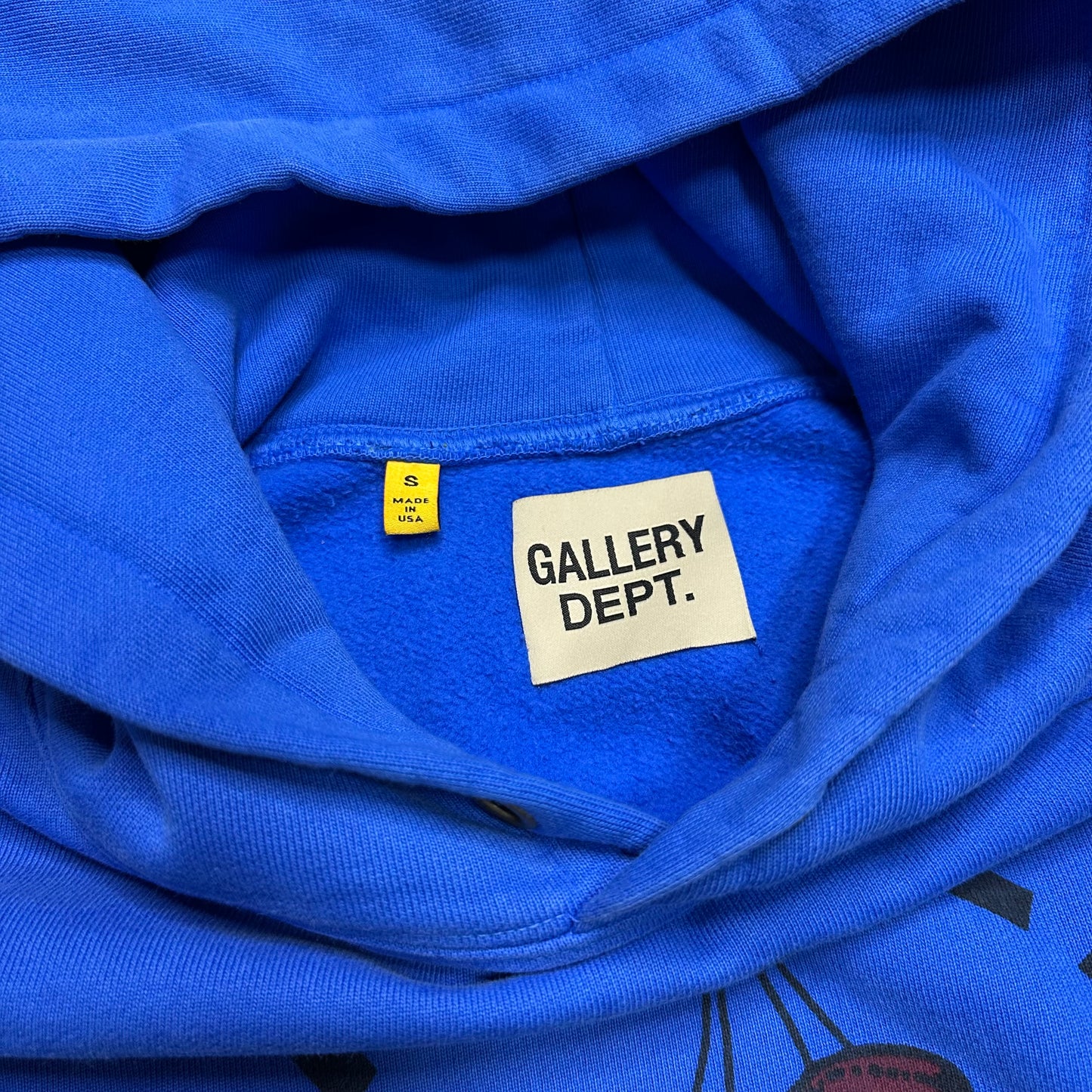 Gallery Dept. Royal Blue Boxing Hoodie