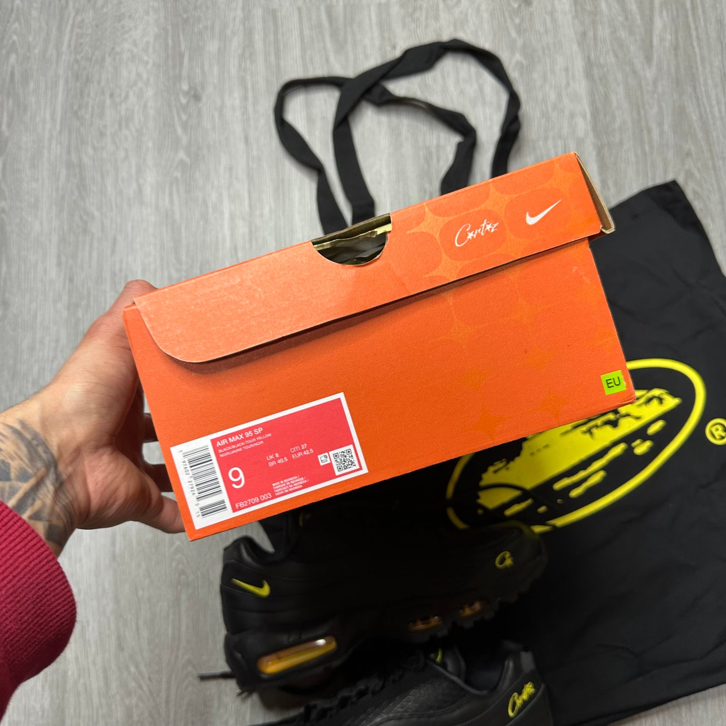 Nike Air Max 95 Corteiz Honey Black