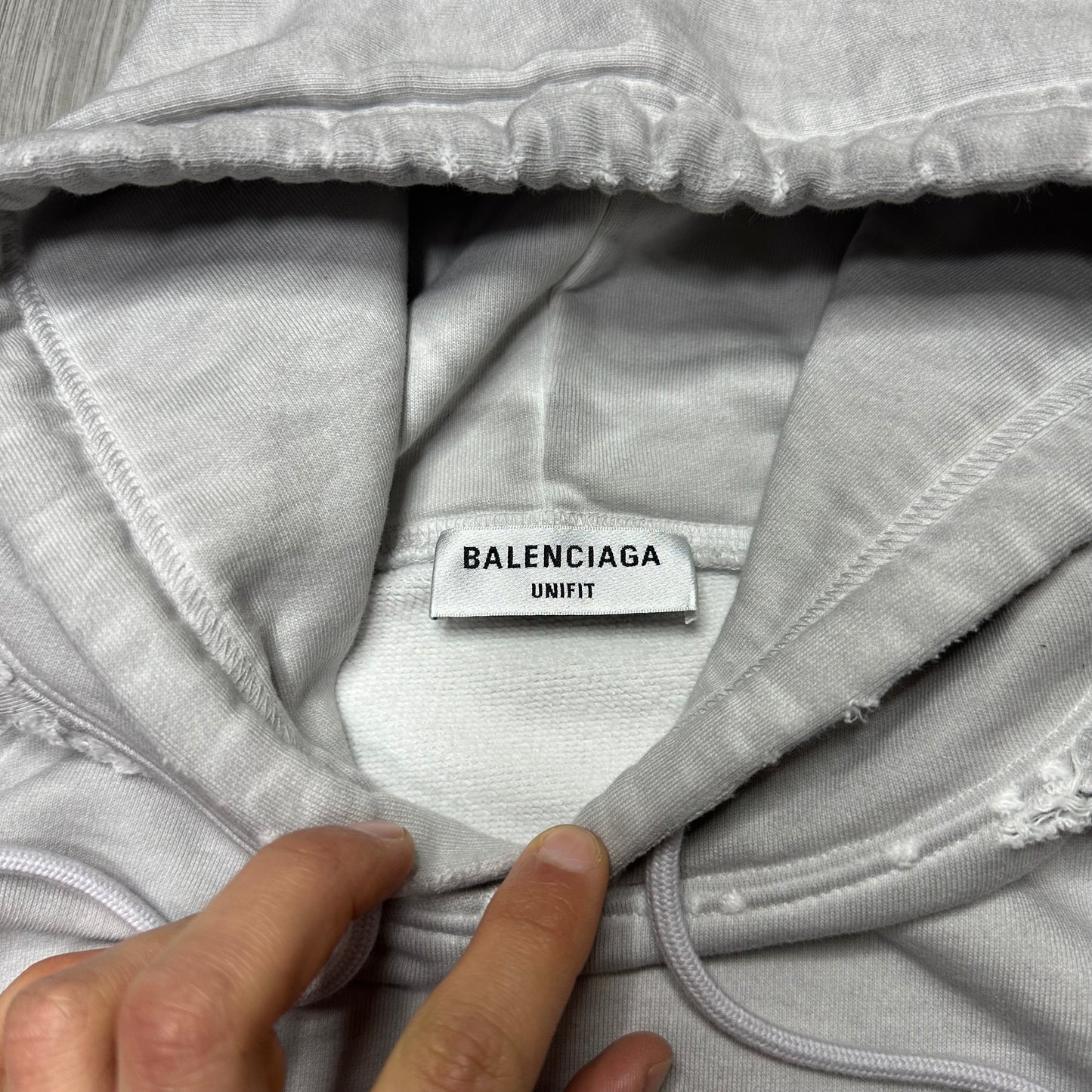 Balenciaga Metal Painted Hoodie