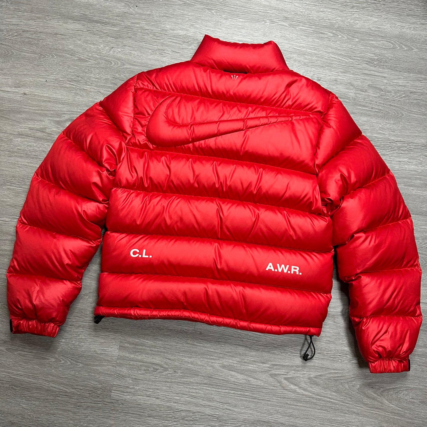 Nike x Drake NOCTA Sunset Puffer Jacket Red