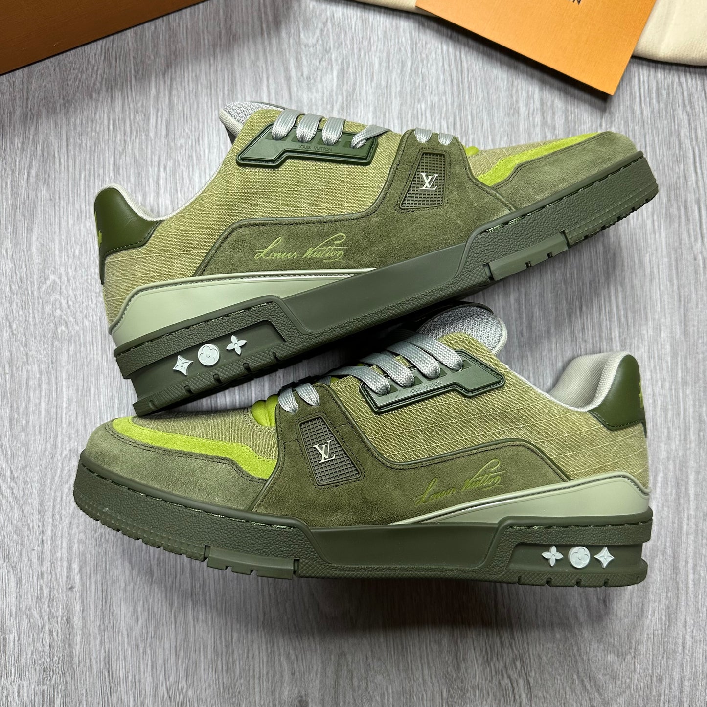 Louis Vuitton Trainer #54 Green