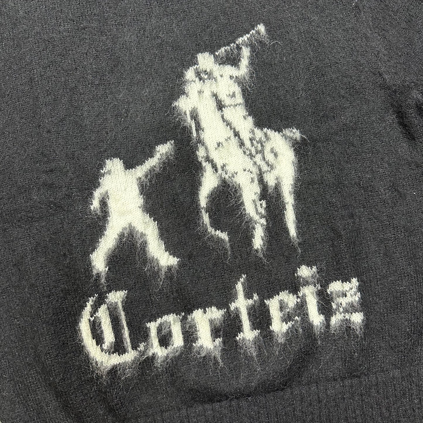 Corteiz Jackin Knit Sweater Black