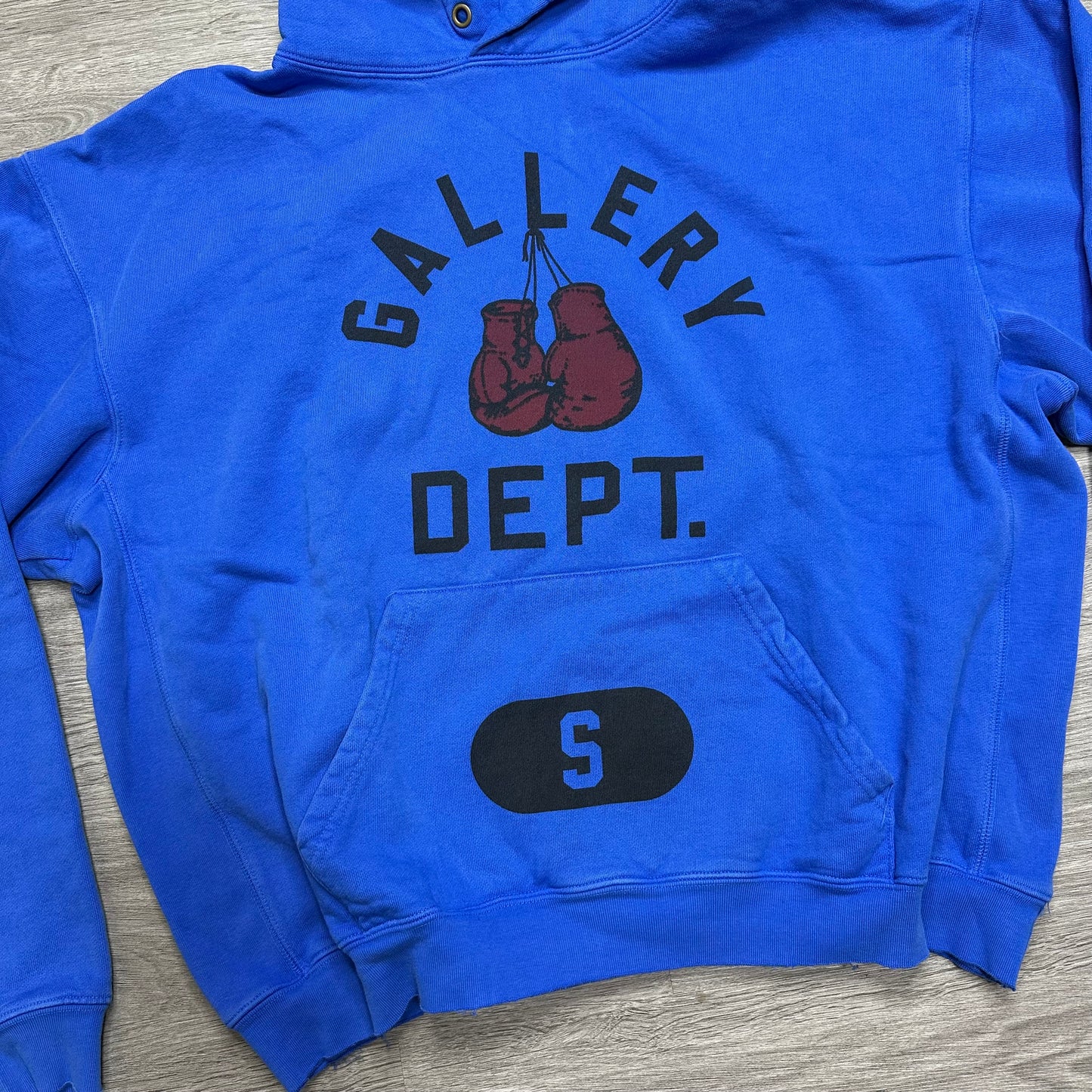 Gallery Dept. Royal Blue Boxing Hoodie