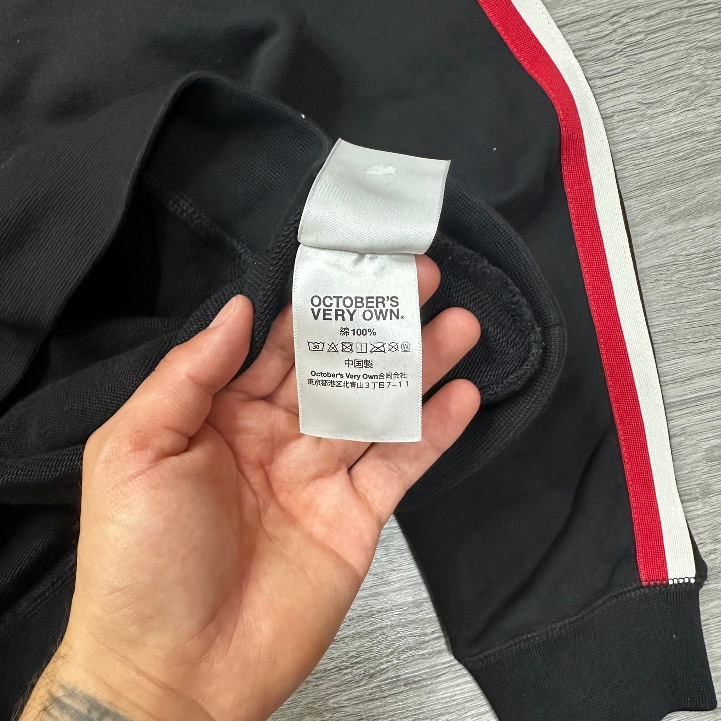 OVO Ivy League Hoodie Black