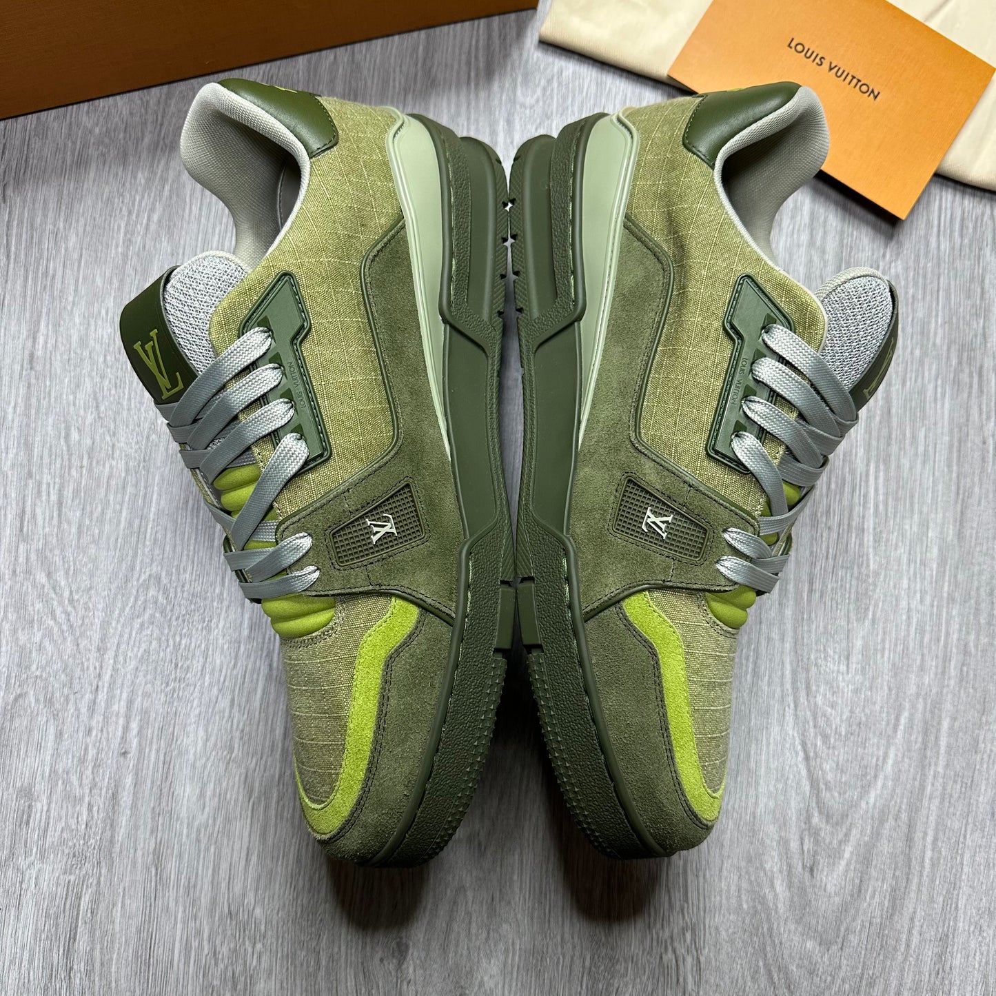 Louis Vuitton Trainer #54 Green
