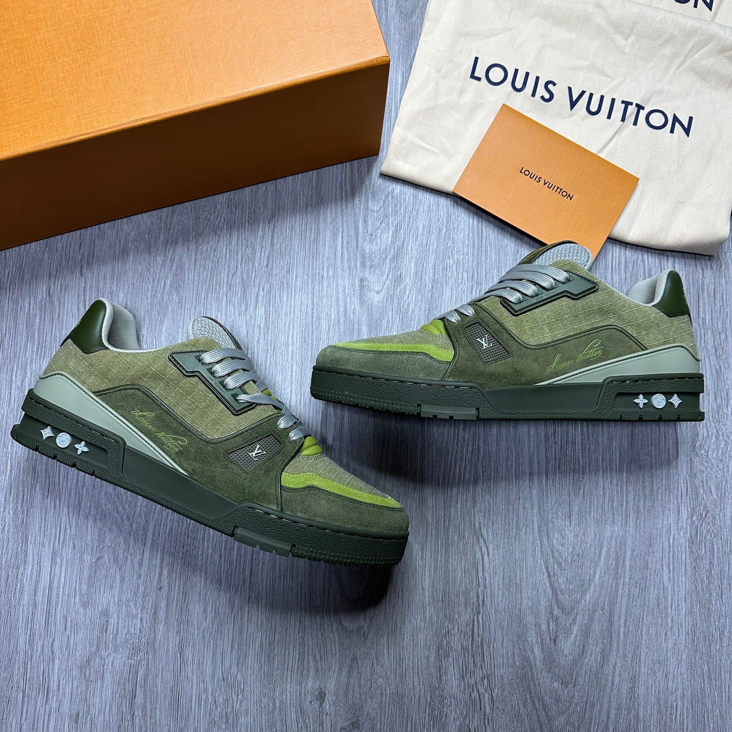 Louis Vuitton Trainer #54 Green