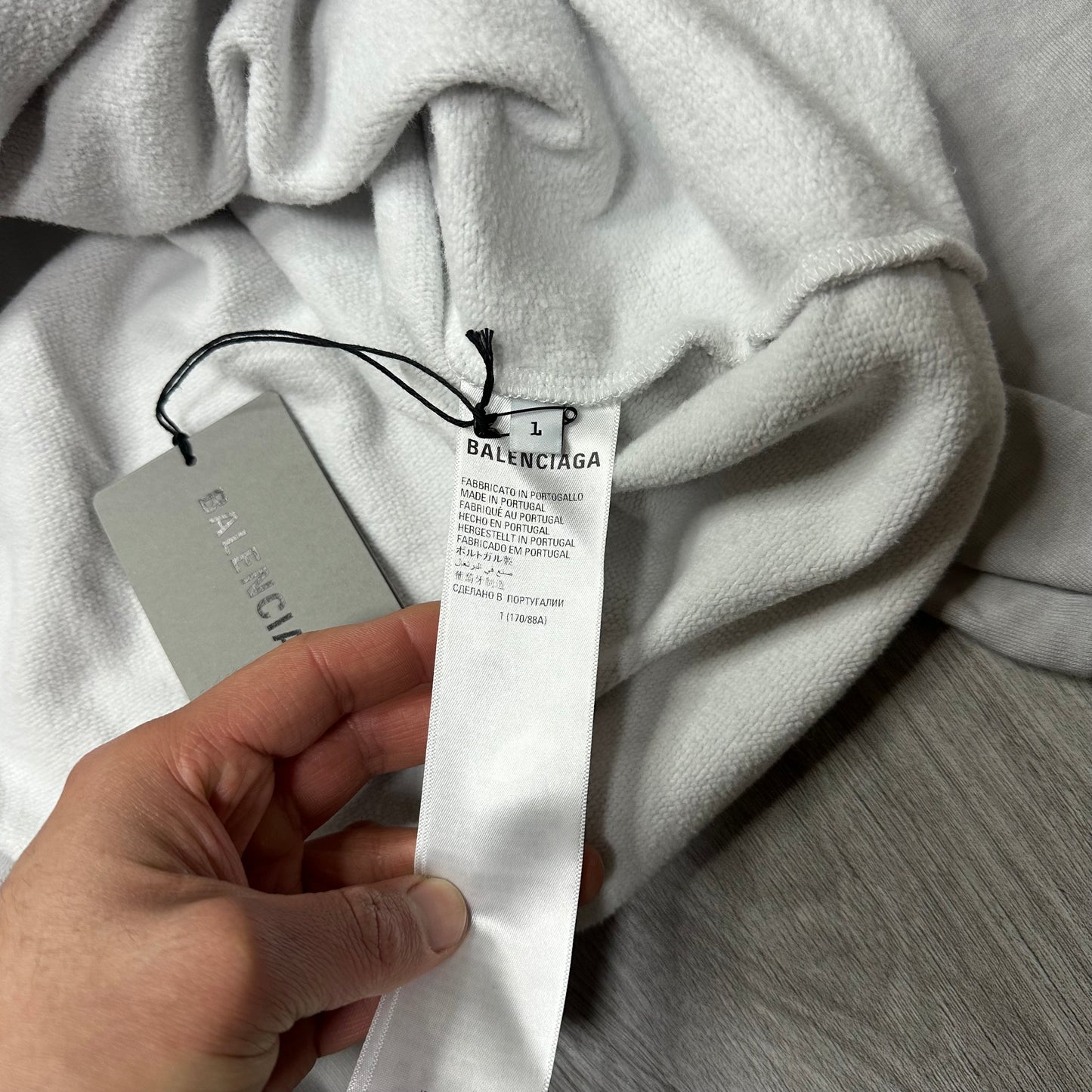 Balenciaga Metal Painted Hoodie