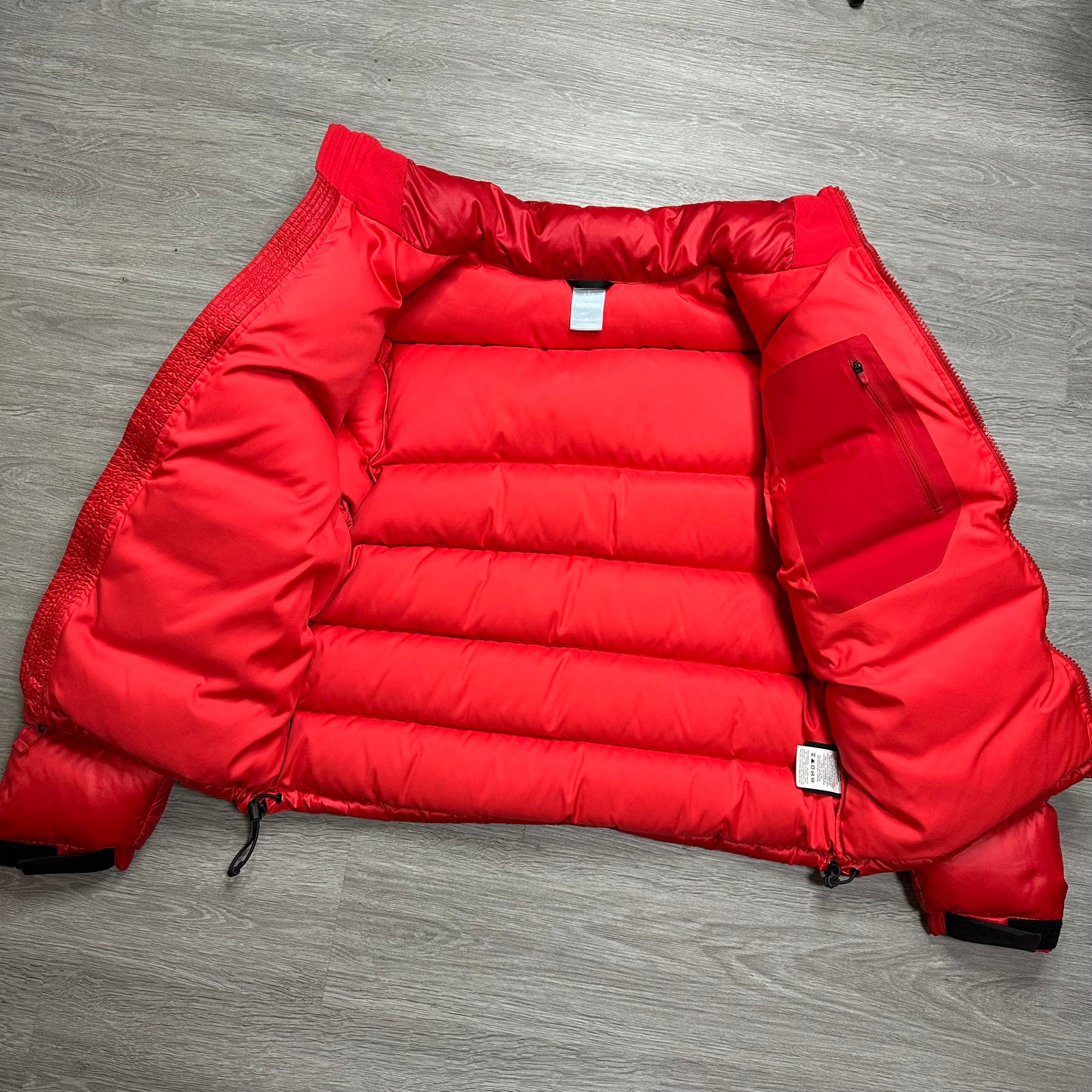 Nike x Drake NOCTA Sunset Puffer Jacket Red