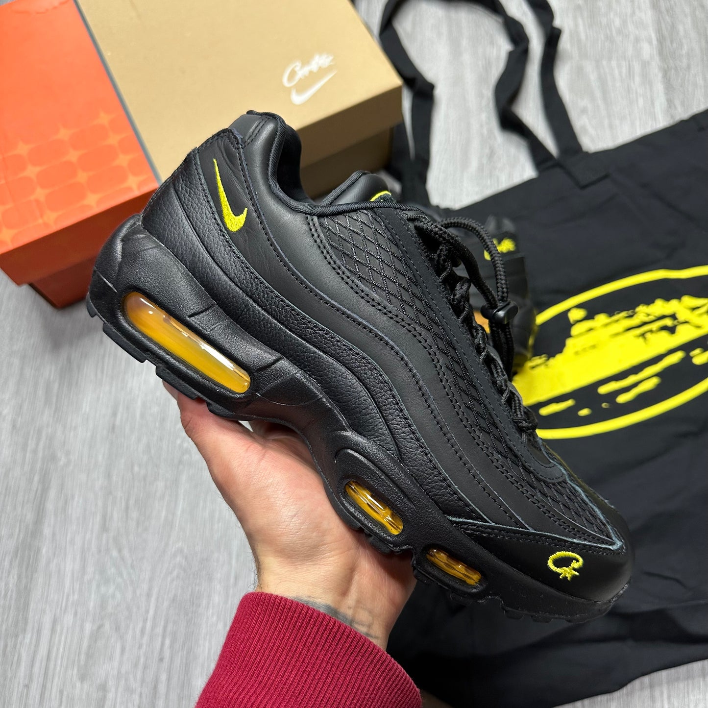 Nike Air Max 95 Corteiz Honey Black