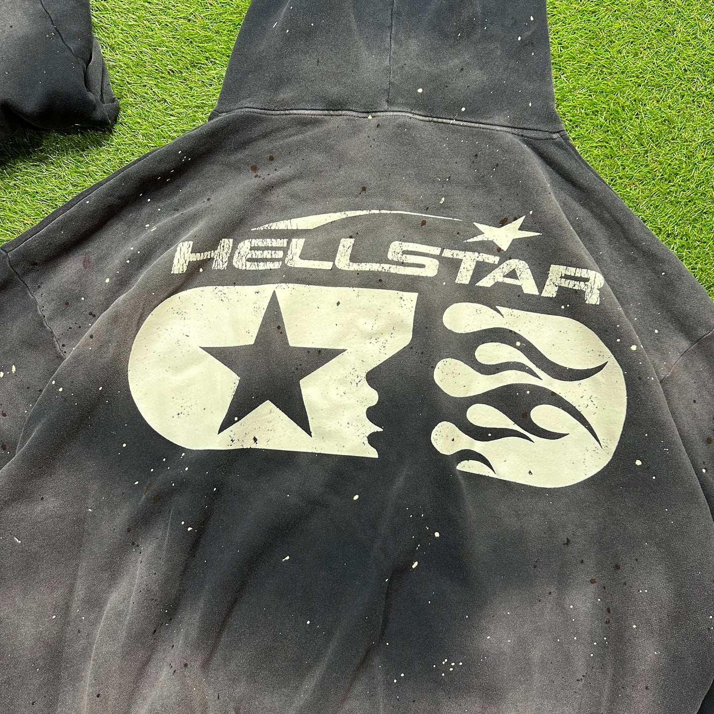 Hellstar Studios Zip Hoodie Black