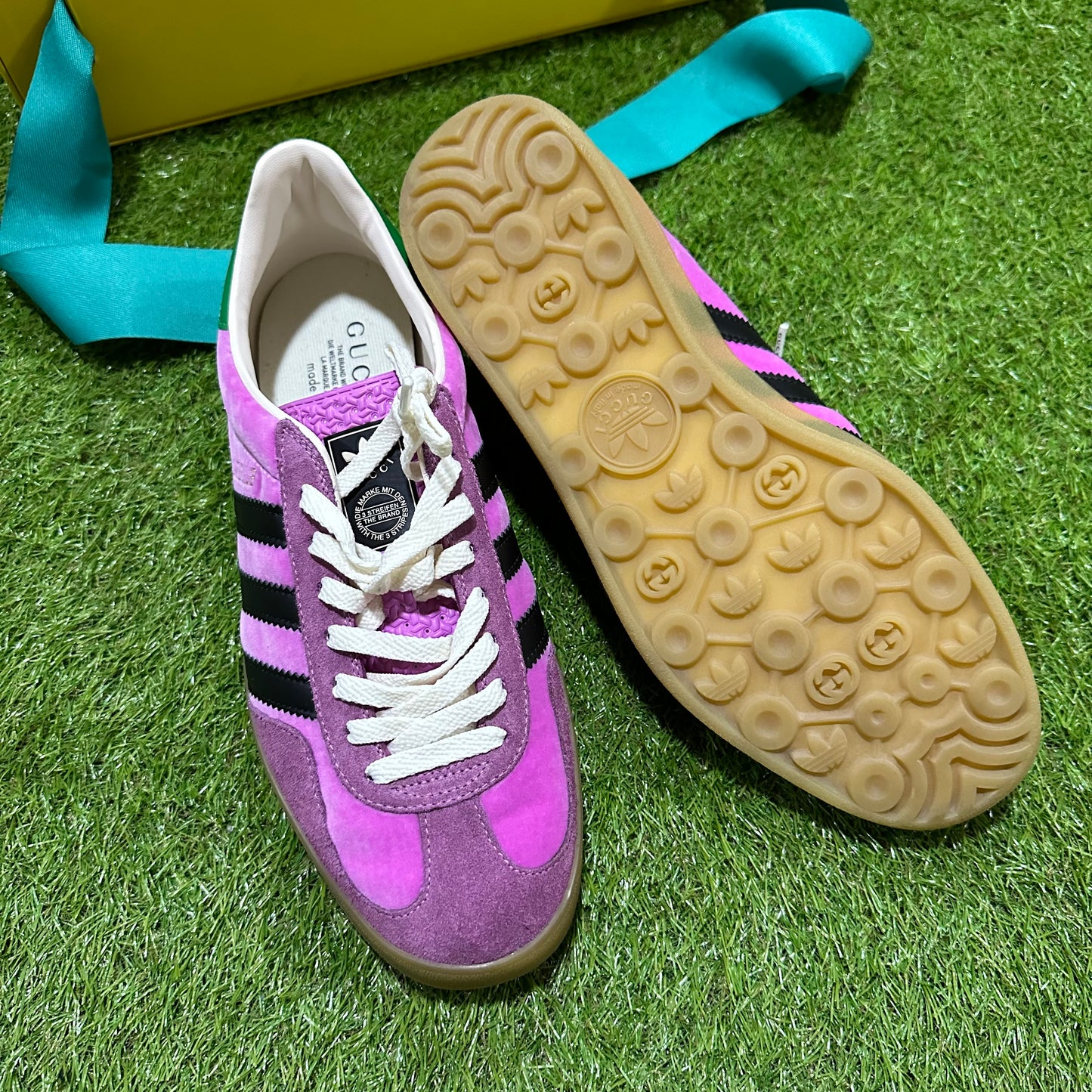 adidas x Gucci Gazelle Pink