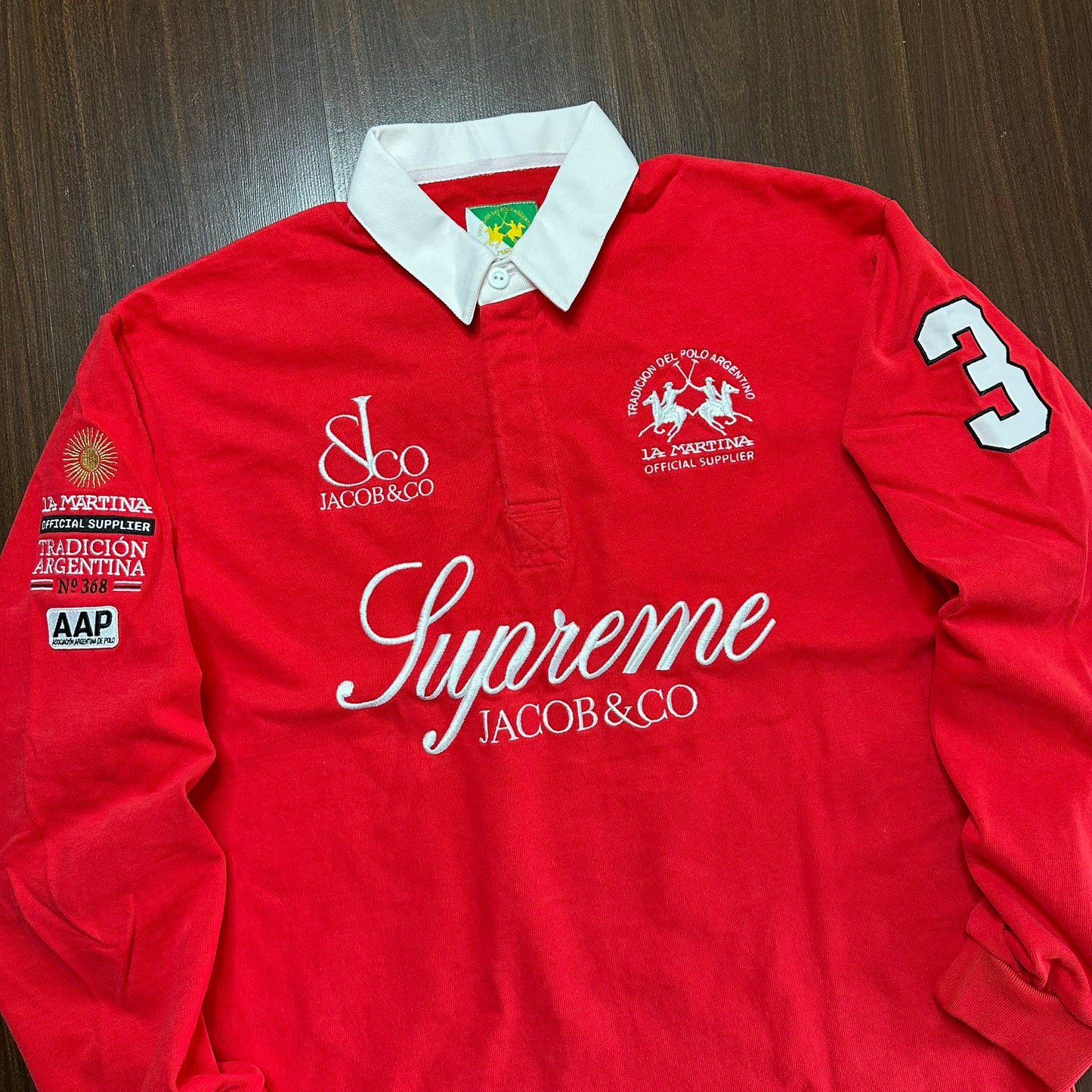 Supreme La Martina Rugby Red