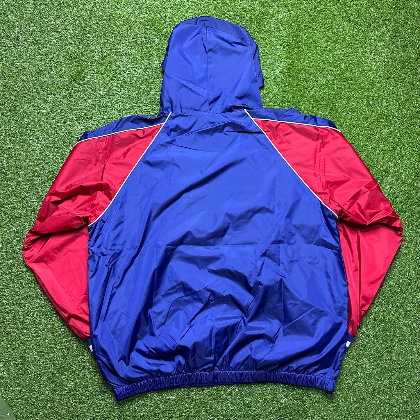 Supreme Hooded Warm Up Pullover Navy