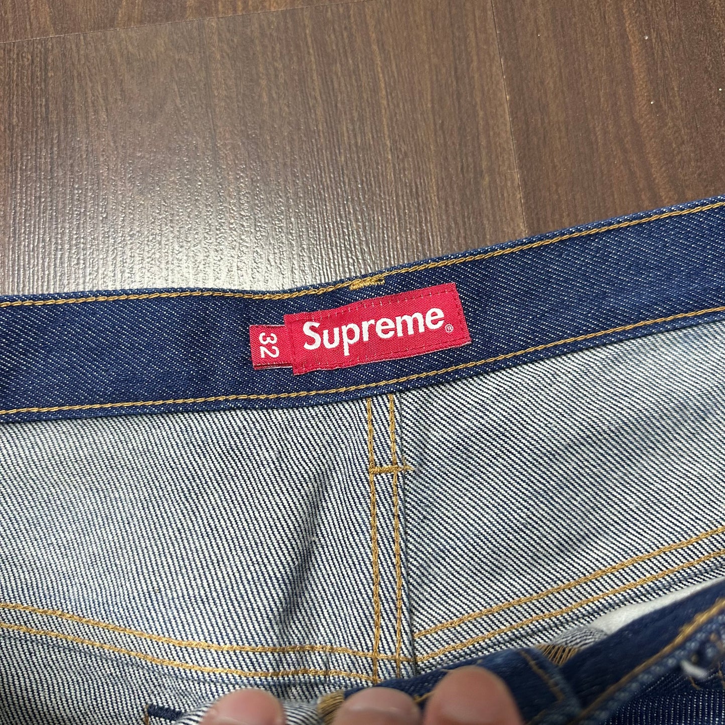 Supreme Baggy Jean (FW22) Rigid Indigo