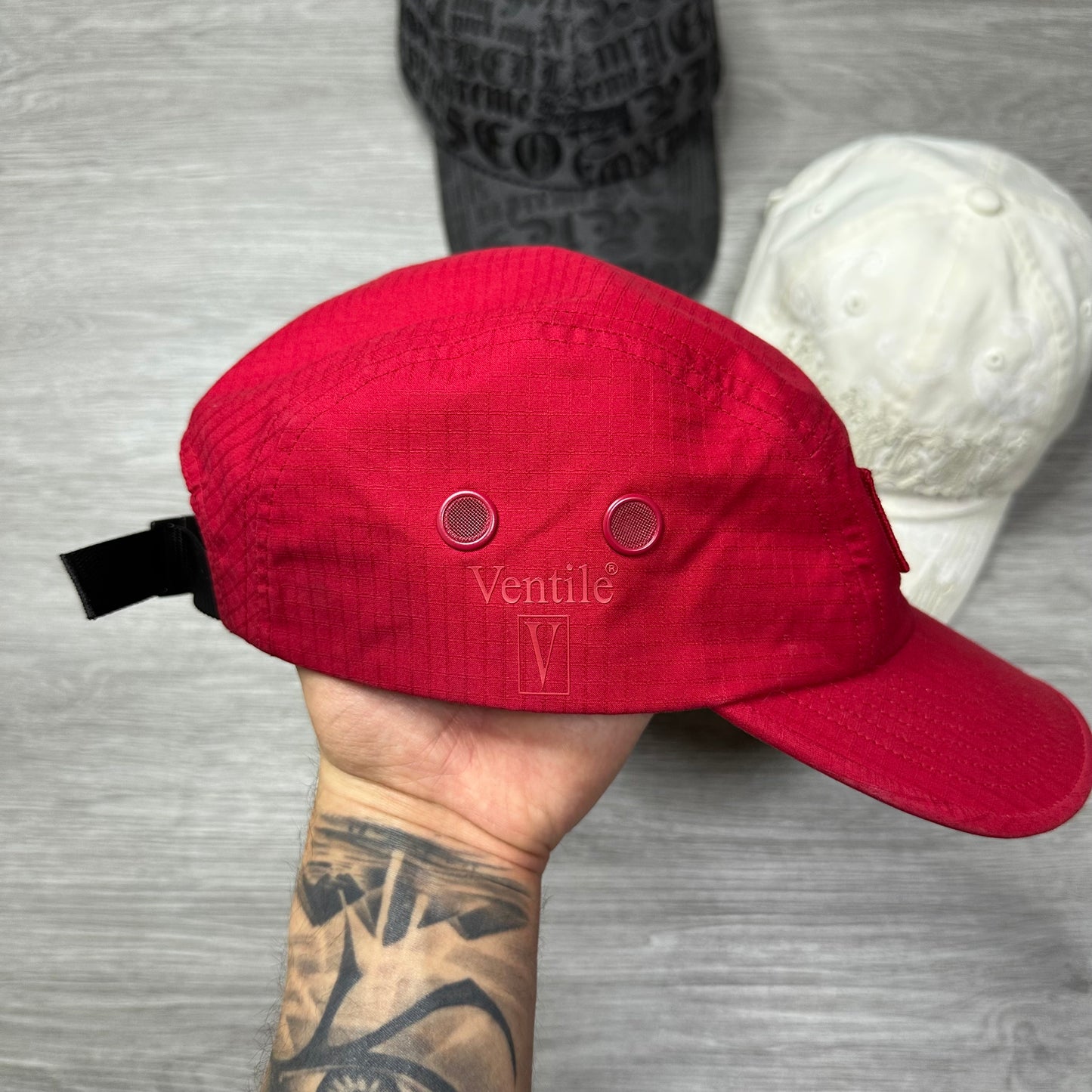 Supreme Ventile Camp Cap (SS23) Red