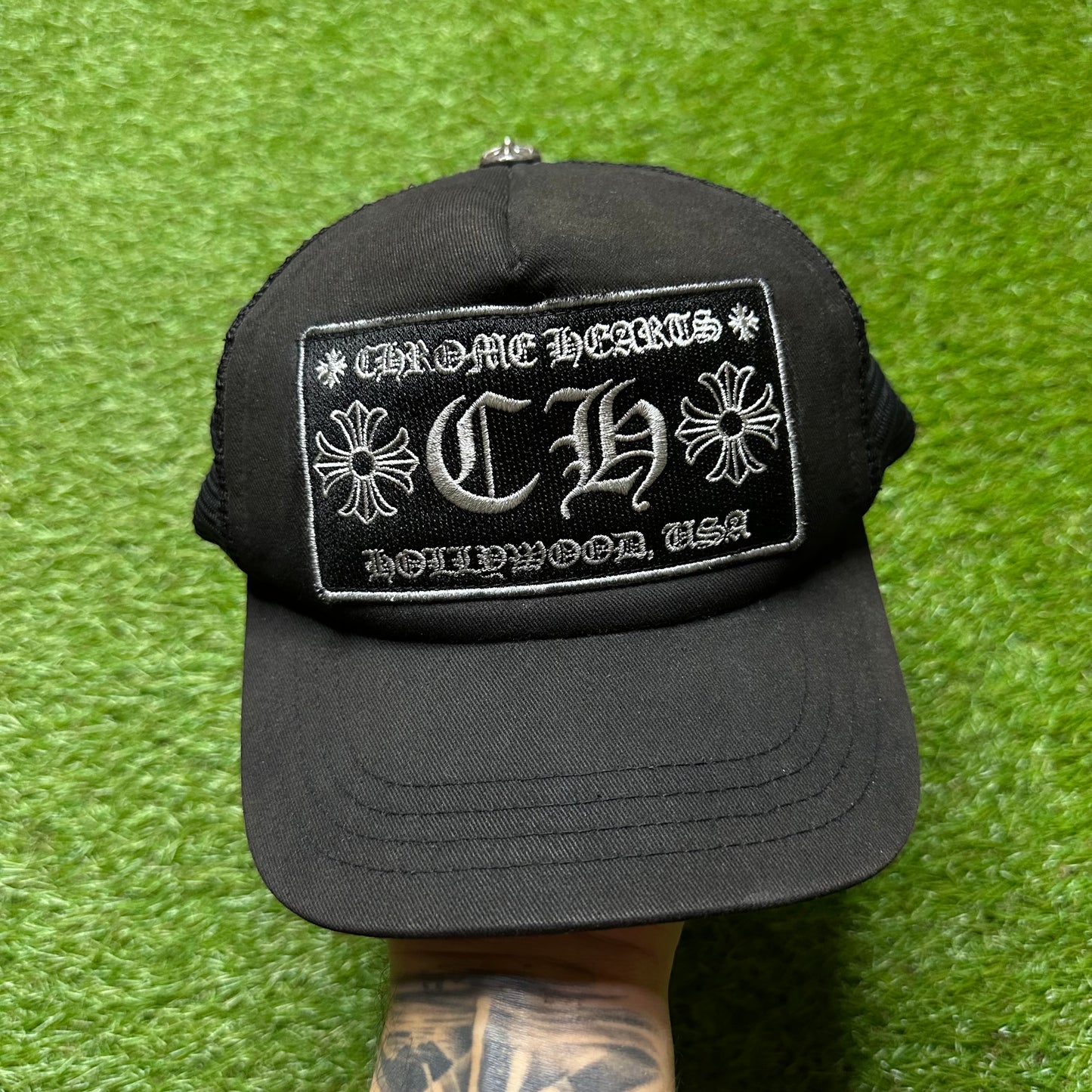 Chrome Hearts Hollywood Trucker Hat Black (2012)