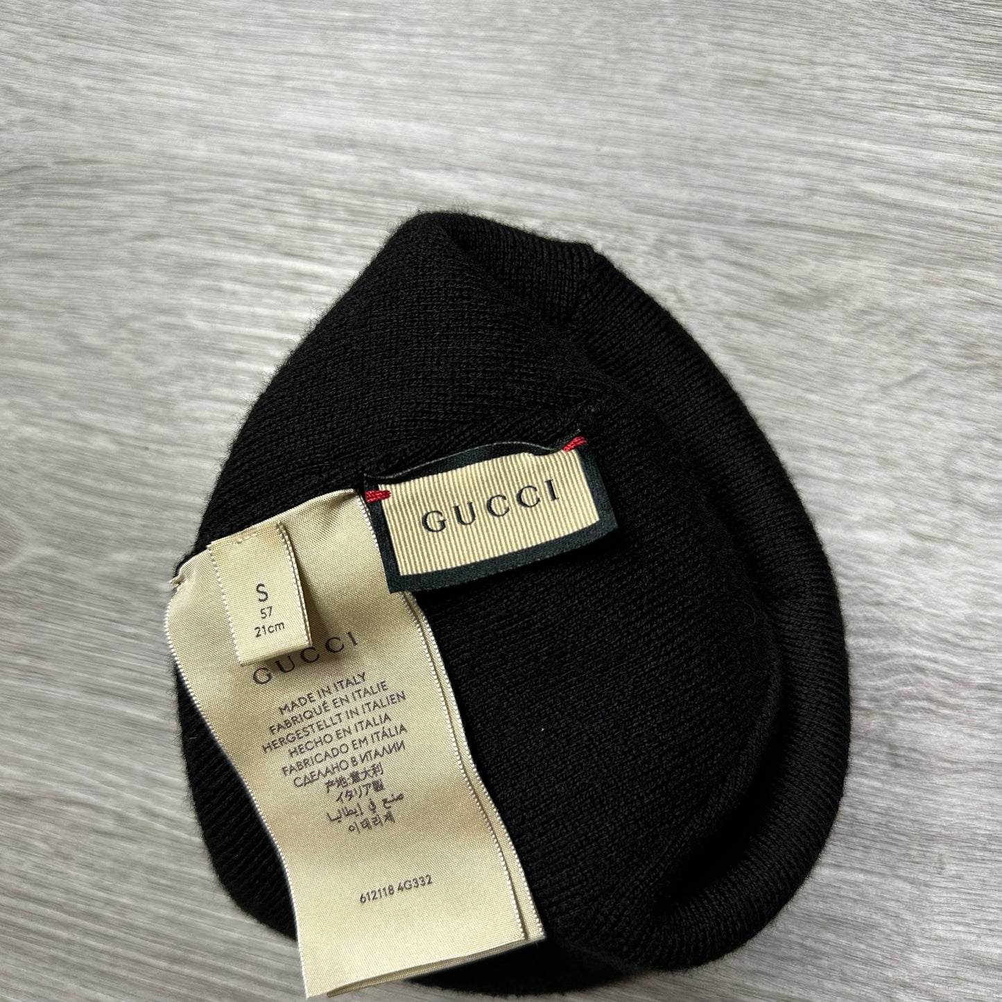 Gucci Patch Logo Beanie
