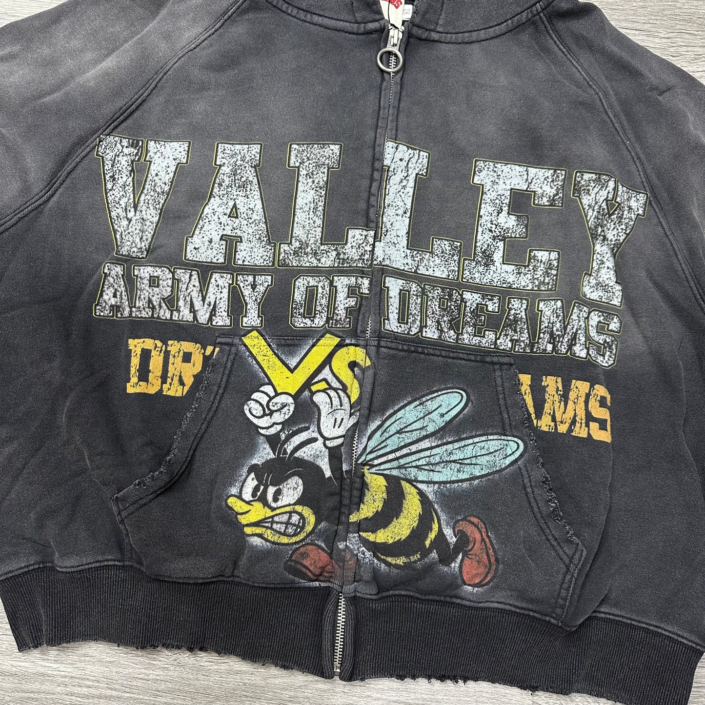 Vale Forever Army Zip Up Black