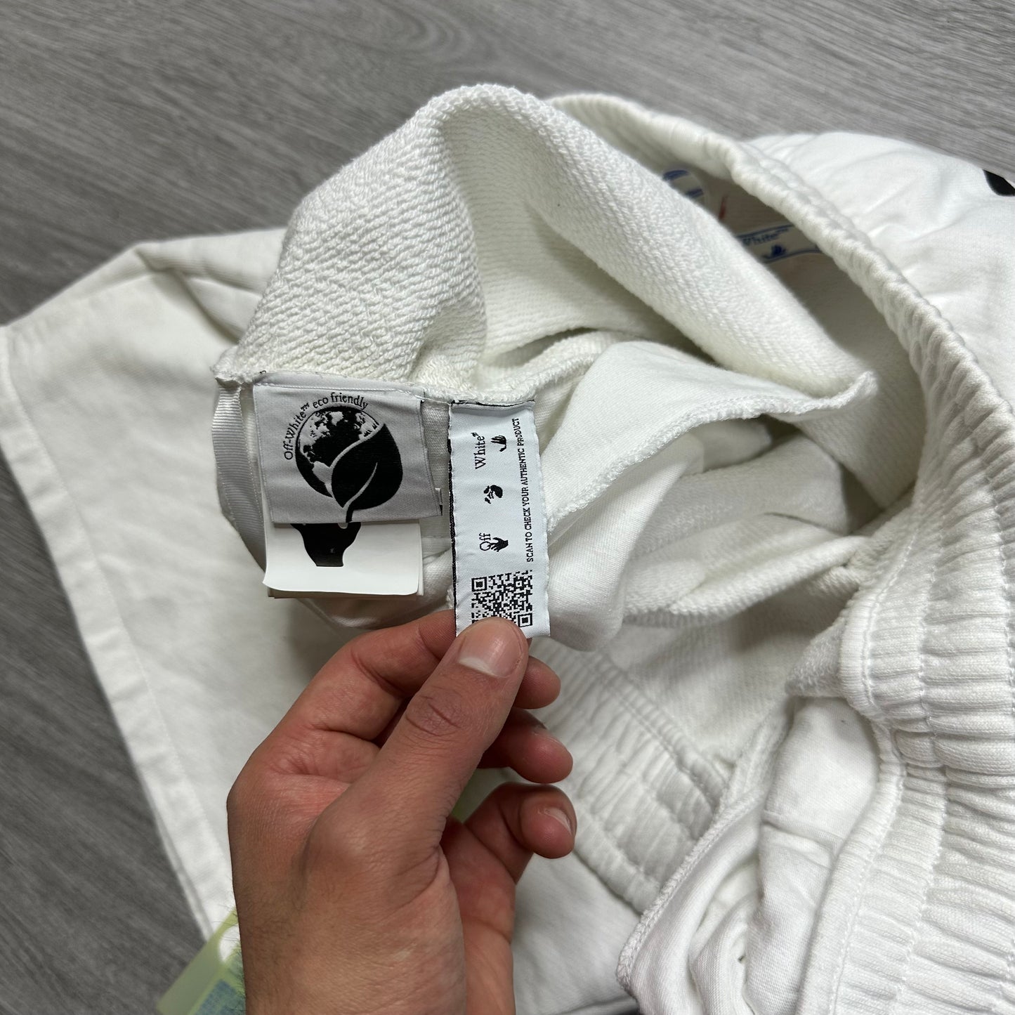 Off White Blur Arrow Sweatshorts