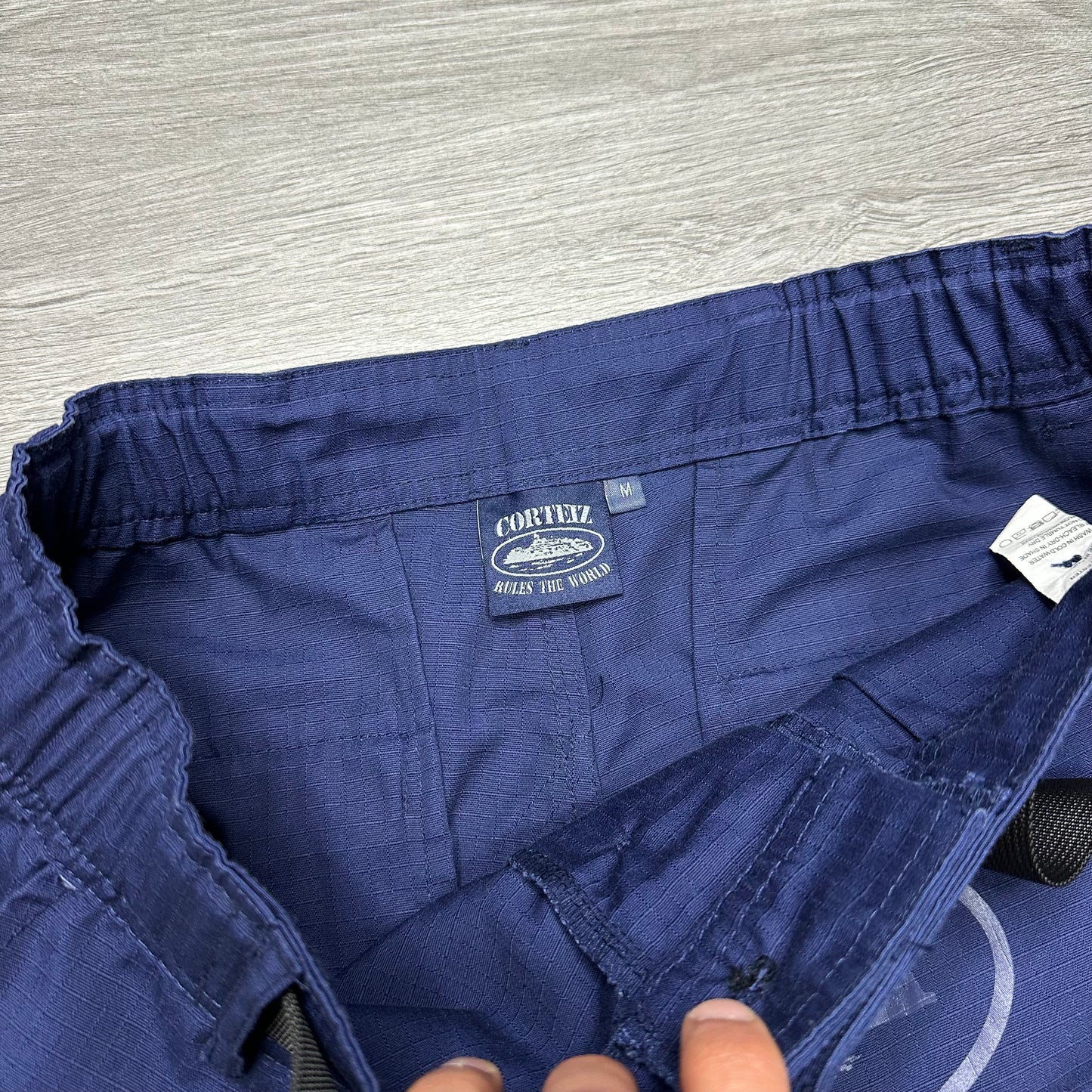 Corteiz Guerillaz Cargo Pant Navy
