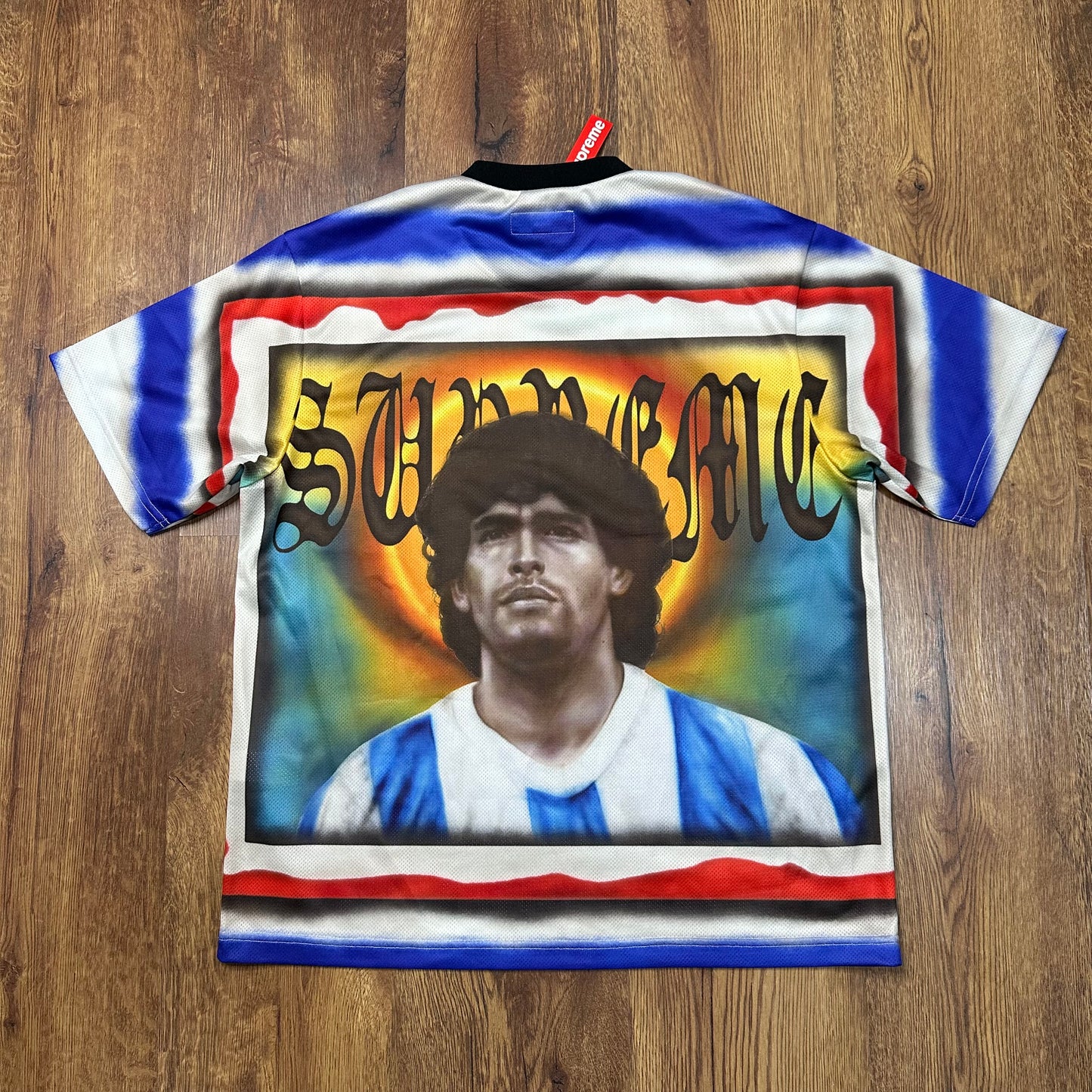 Supreme Maradona Soccer Jersey Multicolor