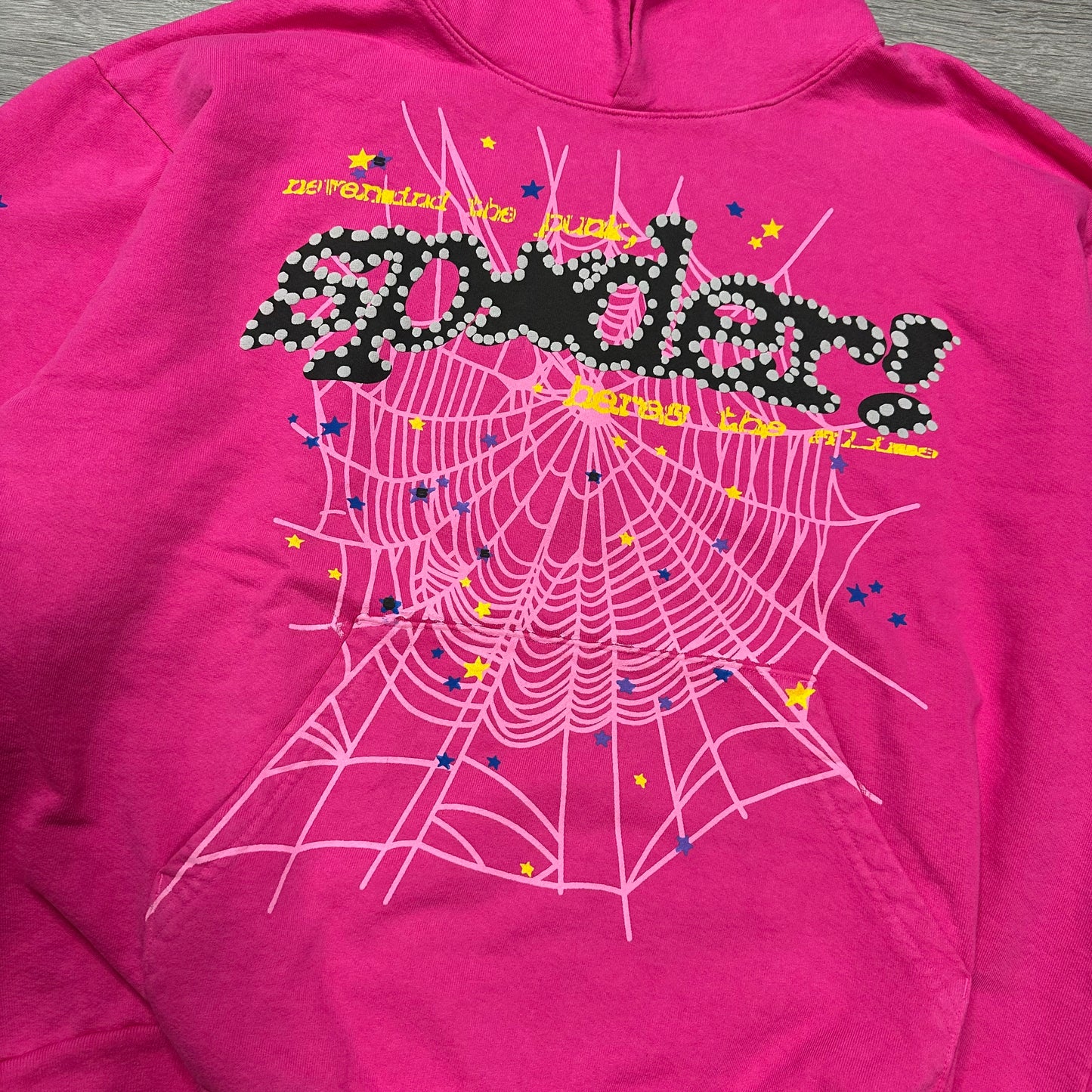 Sp5der P*NK V2 Hoodie