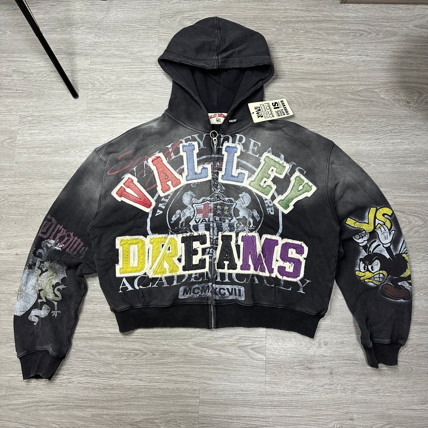 Vale Forever Blasted Zip Up