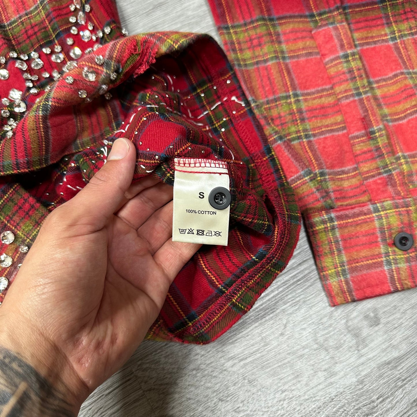 Vale Forever Red Haze Flannel