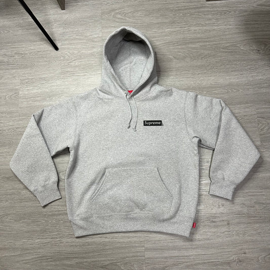 Supreme President Hooded Sweatshirt Grey