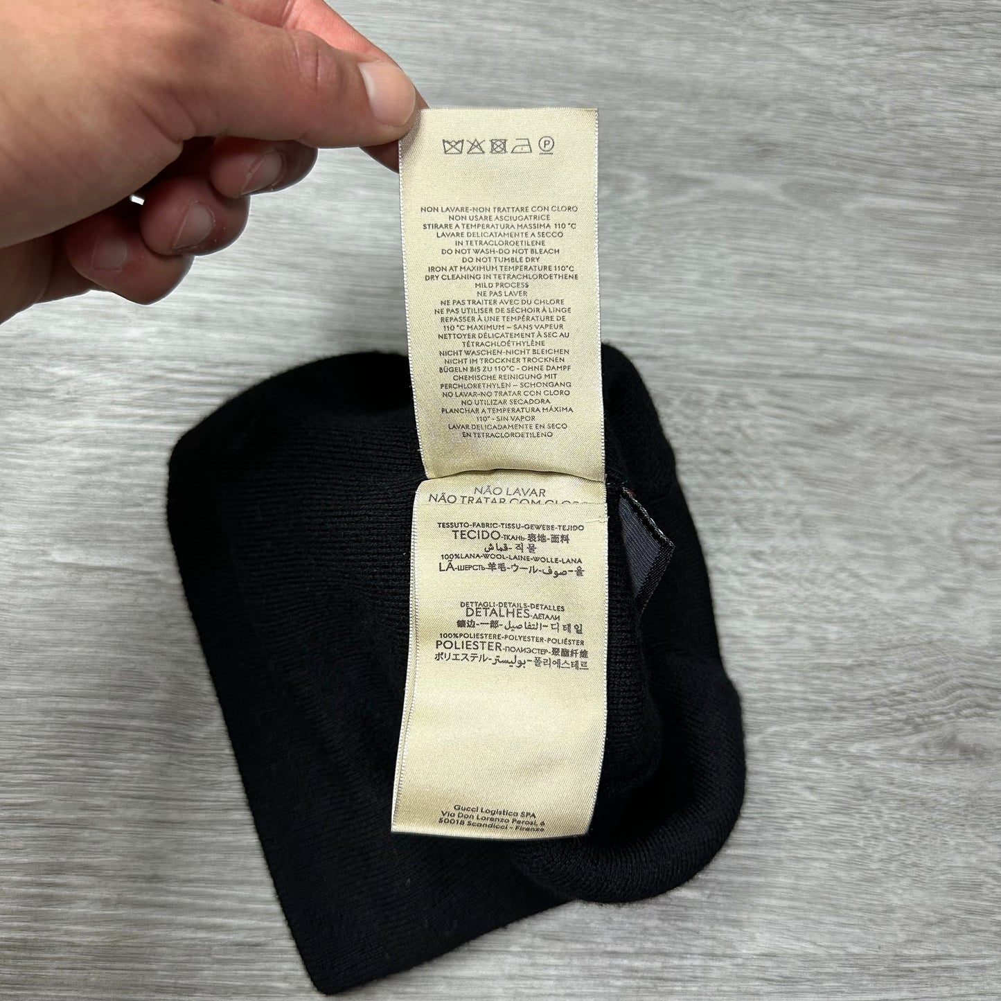 Gucci Patch Logo Beanie