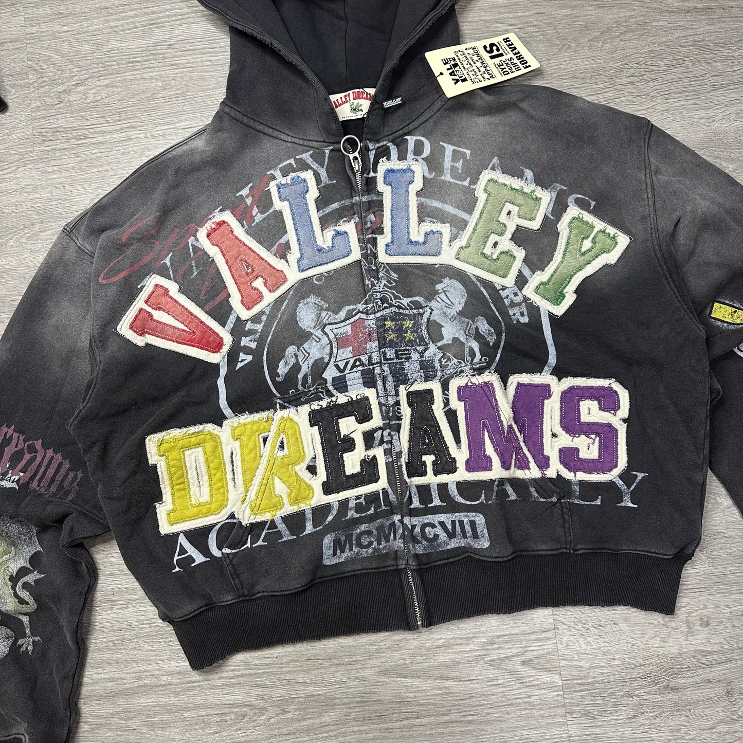 Vale Forever Blasted Zip Up