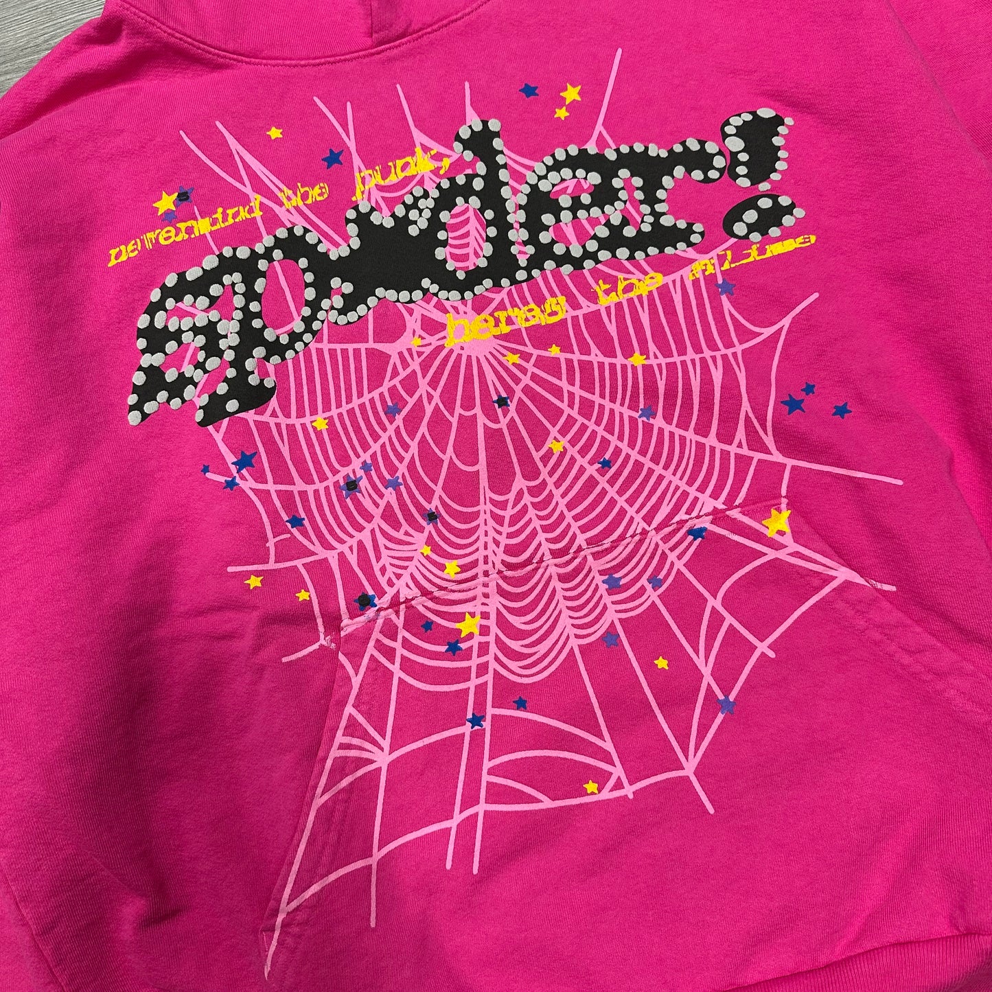 Sp5der P*NK V2 Hoodie