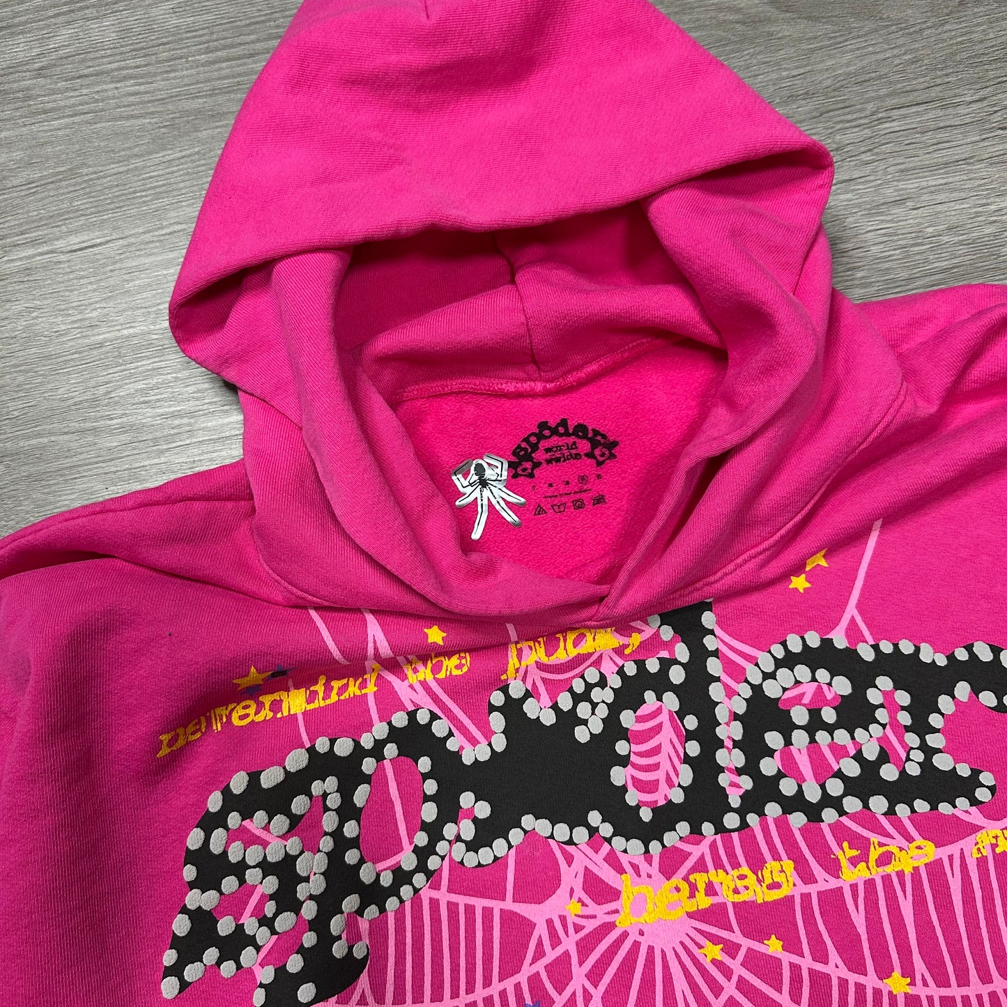 Sp5der P*NK V2 Hoodie