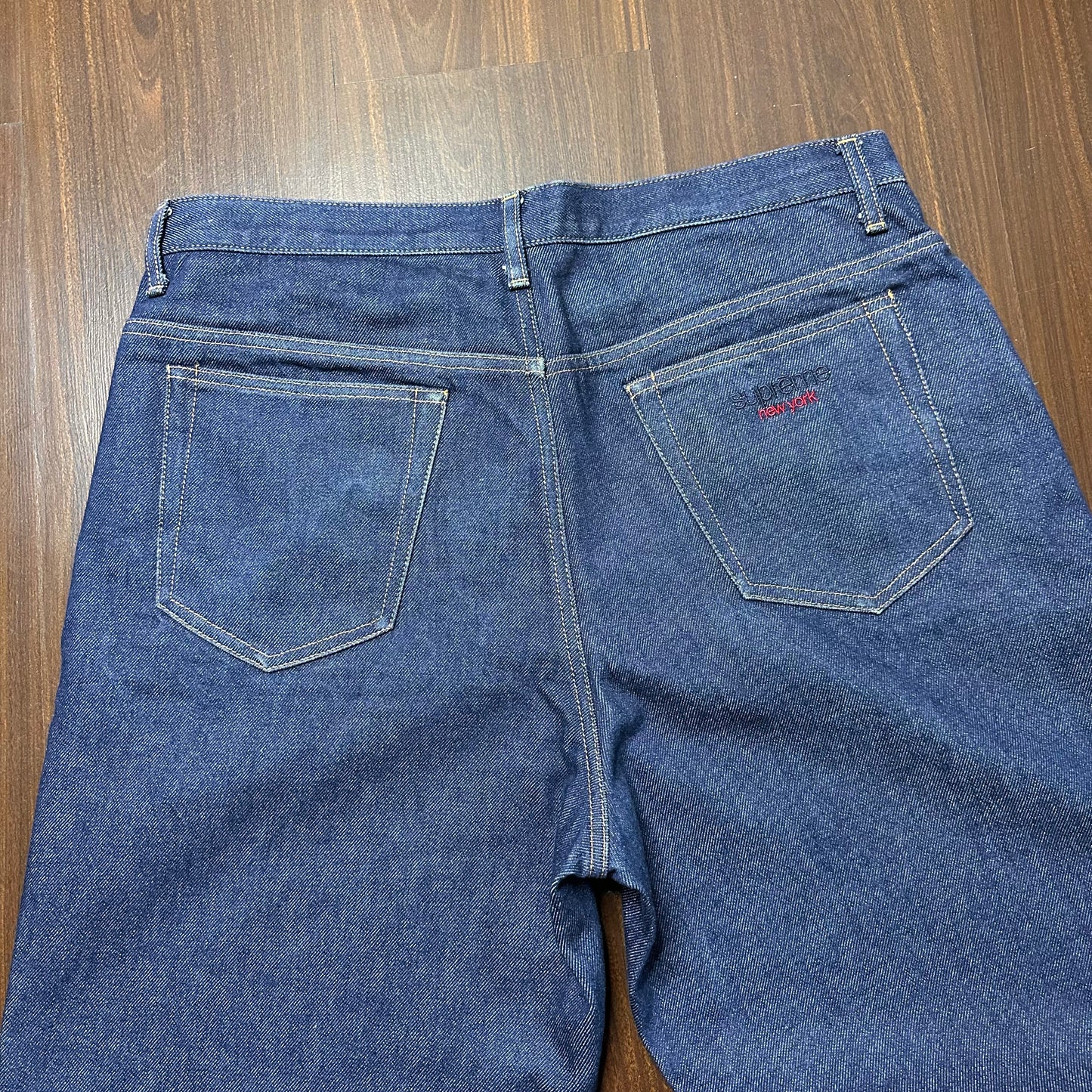 Supreme Baggy Jean (FW22) Rigid Indigo