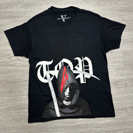 YoungBoy NBA x Vlone Murder Business Tee Black