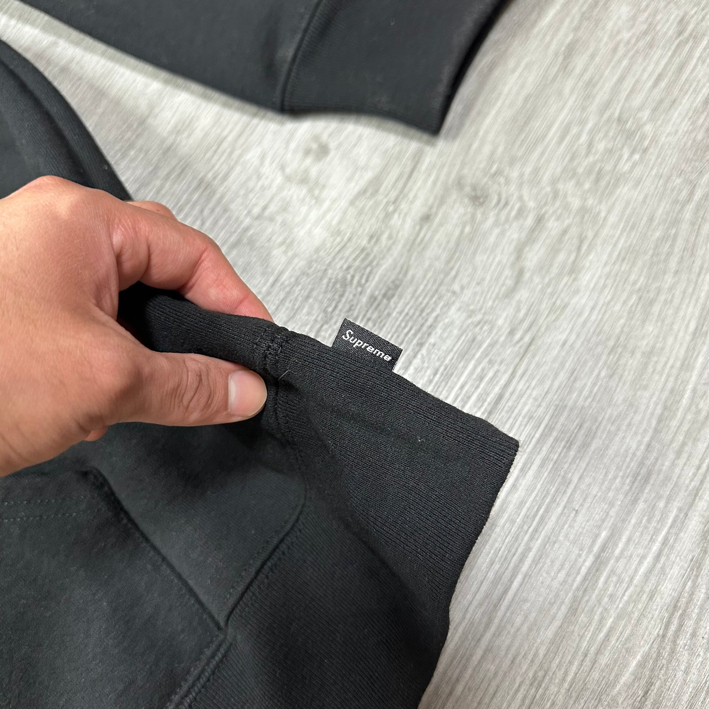 Supreme President Hooded Sweatshirt Black