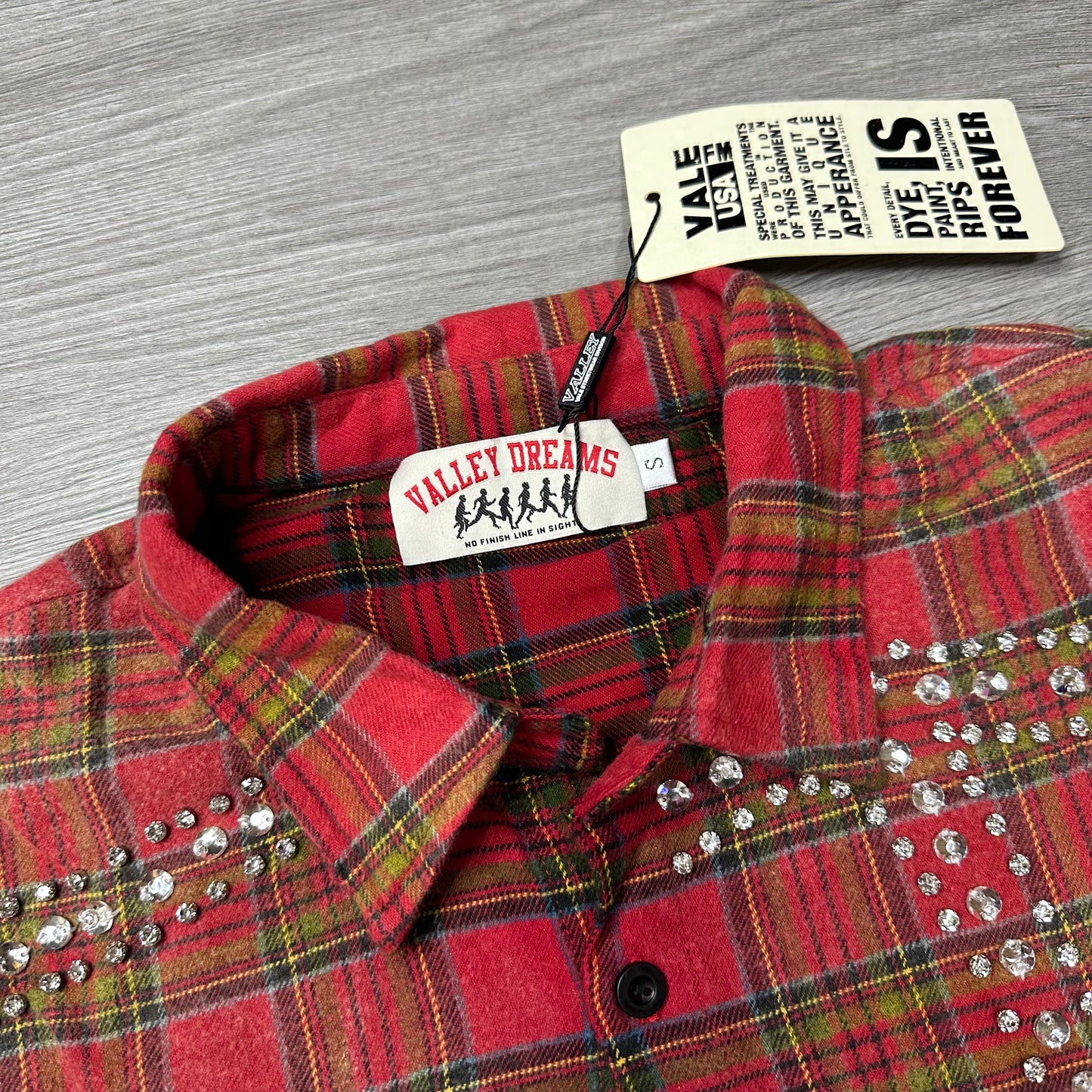 Vale Forever Red Haze Flannel
