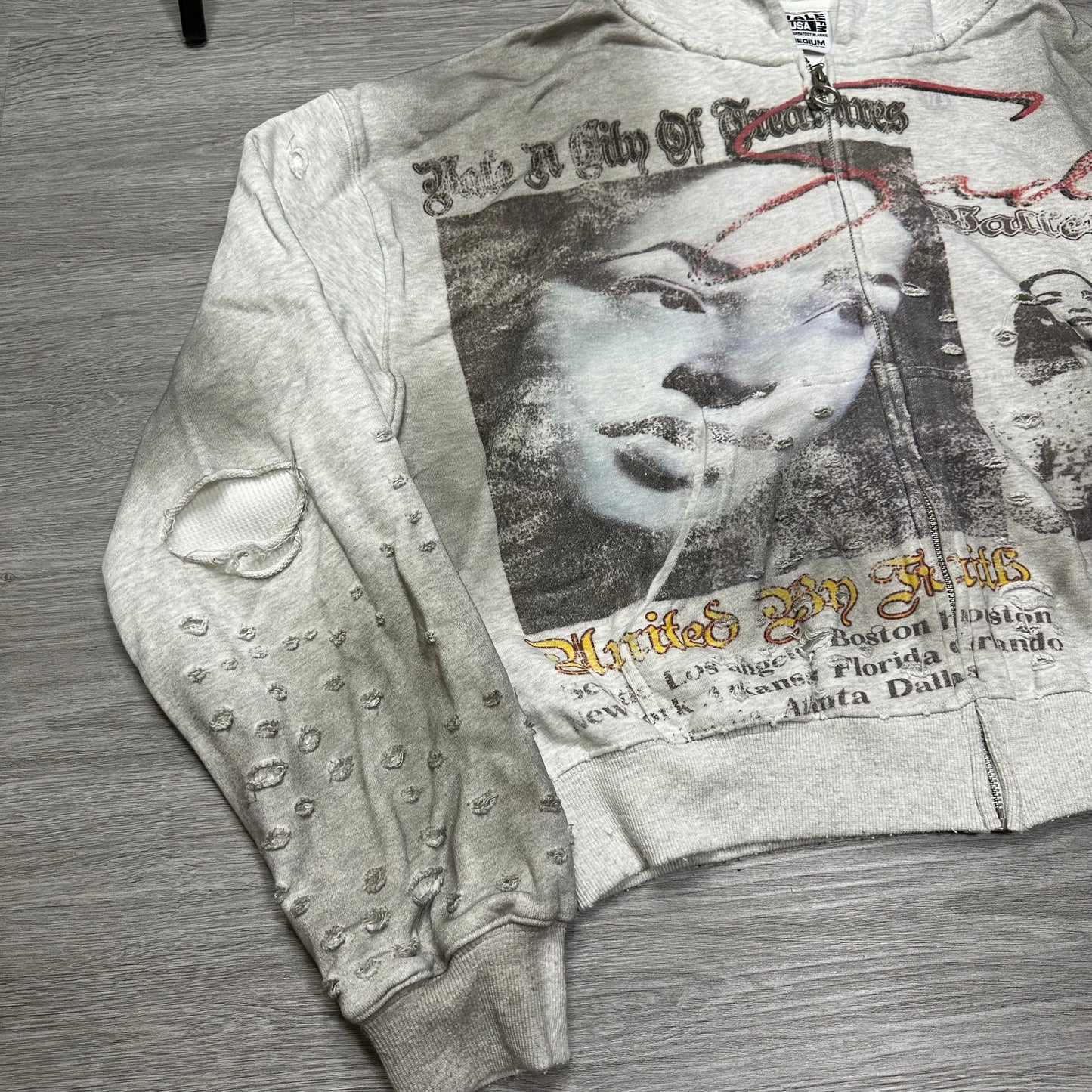 Vale Forever “Valley Fest” Sade Zip Up Hoodie