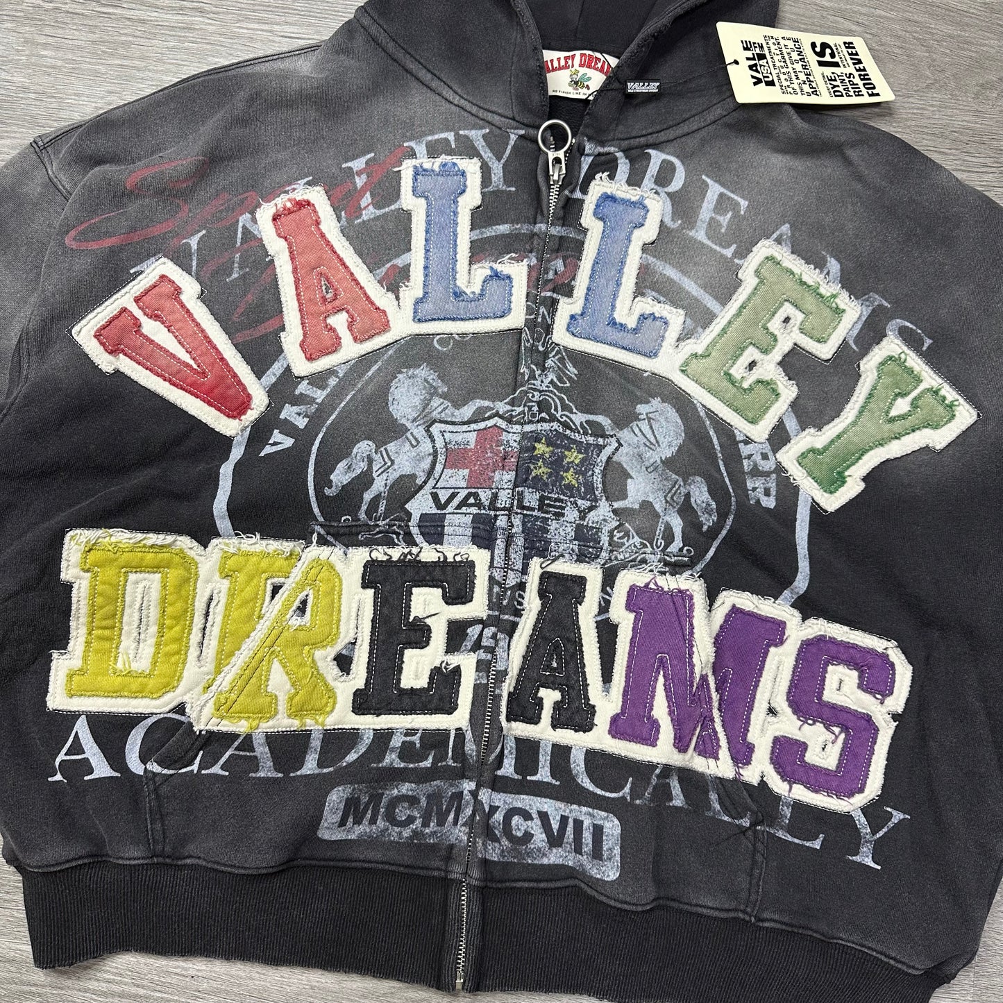 Vale Forever Blasted Zip Up