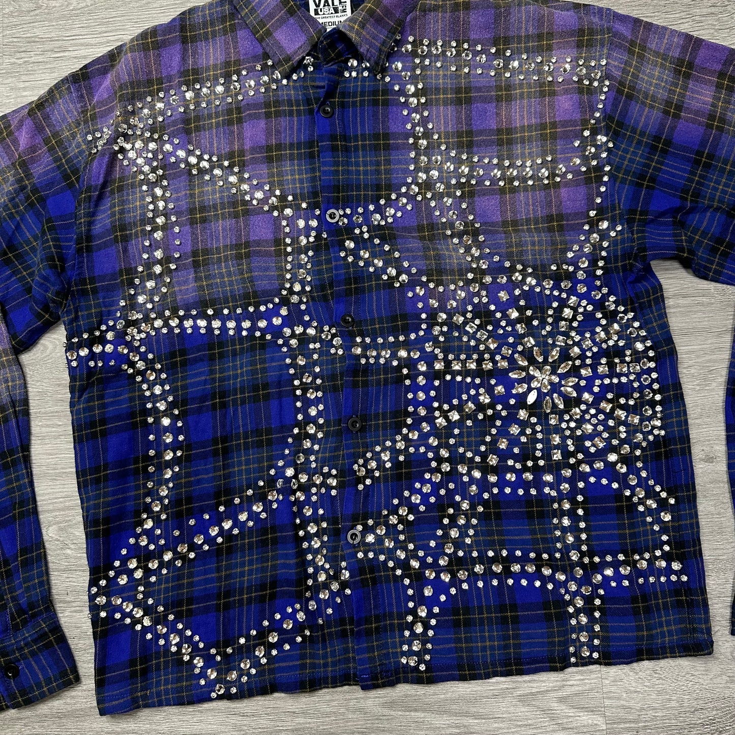 Vale Forever Blue Inferno Flannel