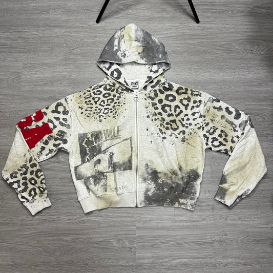 Vale Forever Cheetah Zip Up