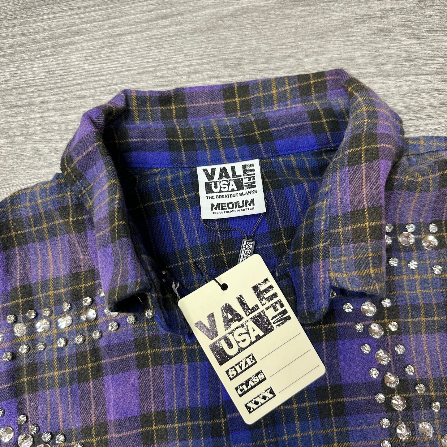 Vale Forever Blue Inferno Flannel