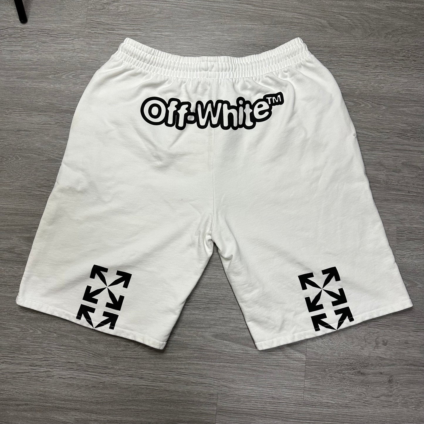Off White Blur Arrow Sweatshorts